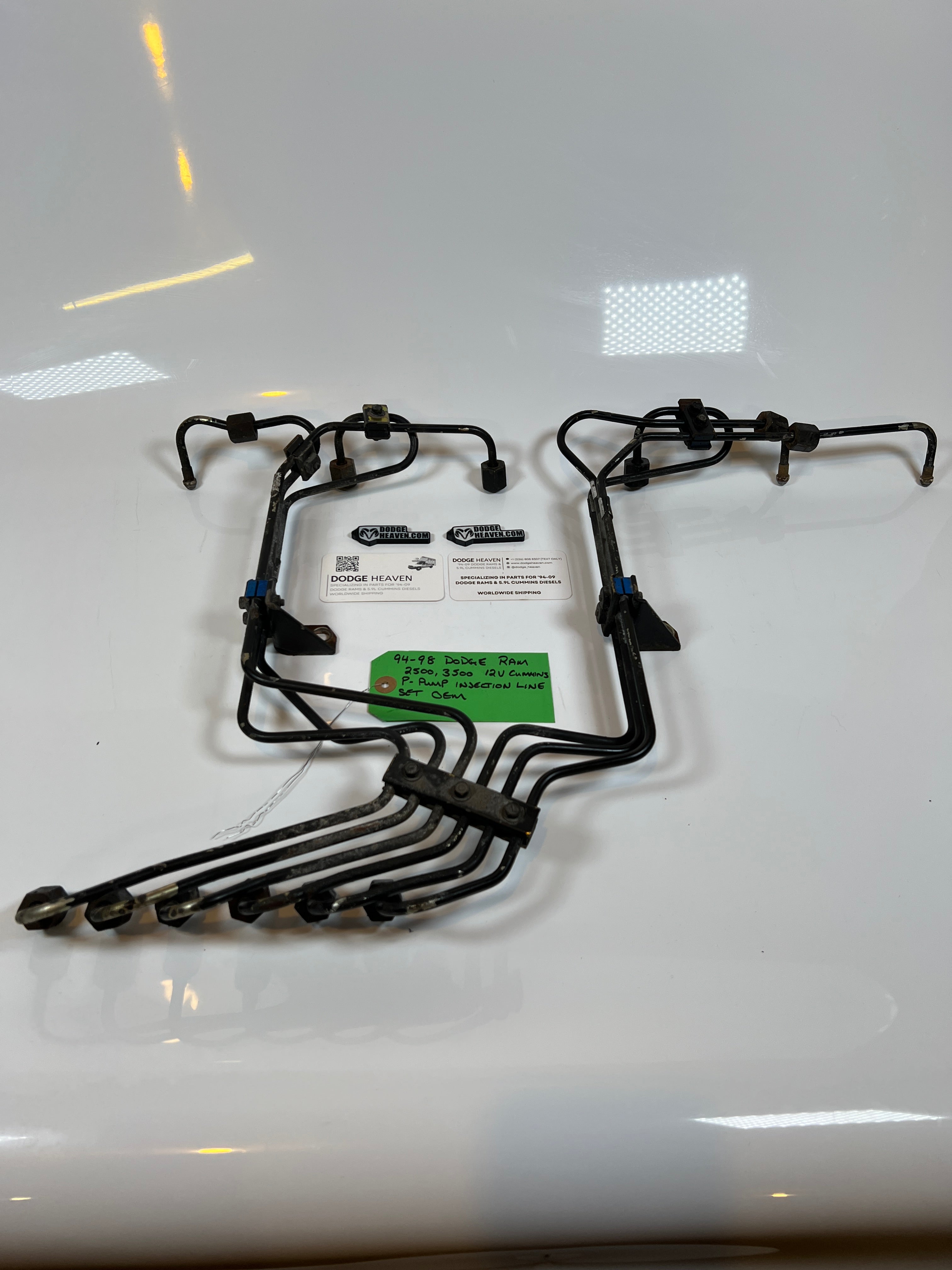 1994-1998 Dodge Ram 12 valve 5.9L Cummins P7100 P Pump Injector Lines