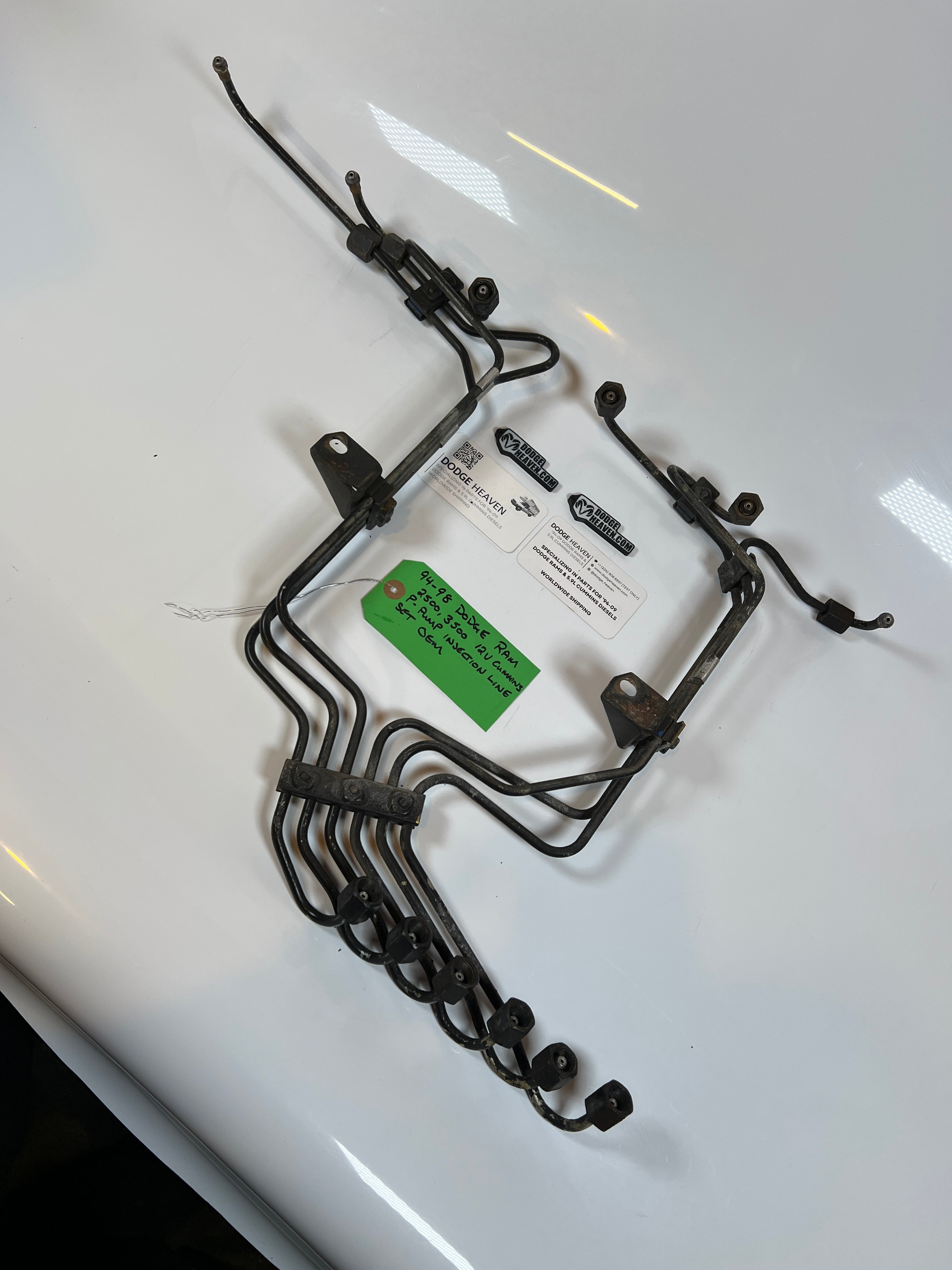 1994-1998 Dodge Ram 12 valve 5.9L Cummins P7100 P Pump Injector Lines