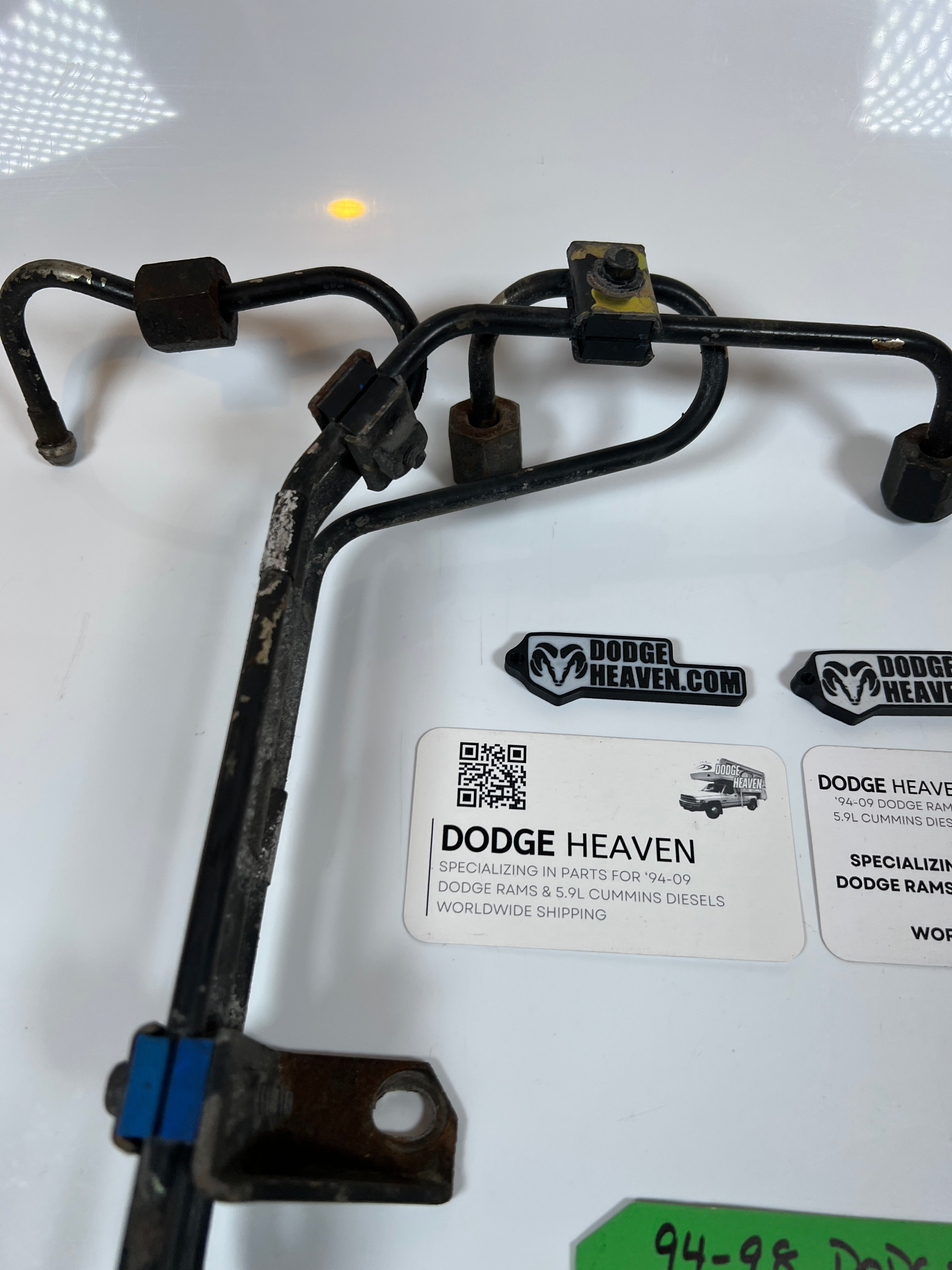 1994-1998 Dodge Ram 12 valve 5.9L Cummins P7100 P Pump Injector Lines