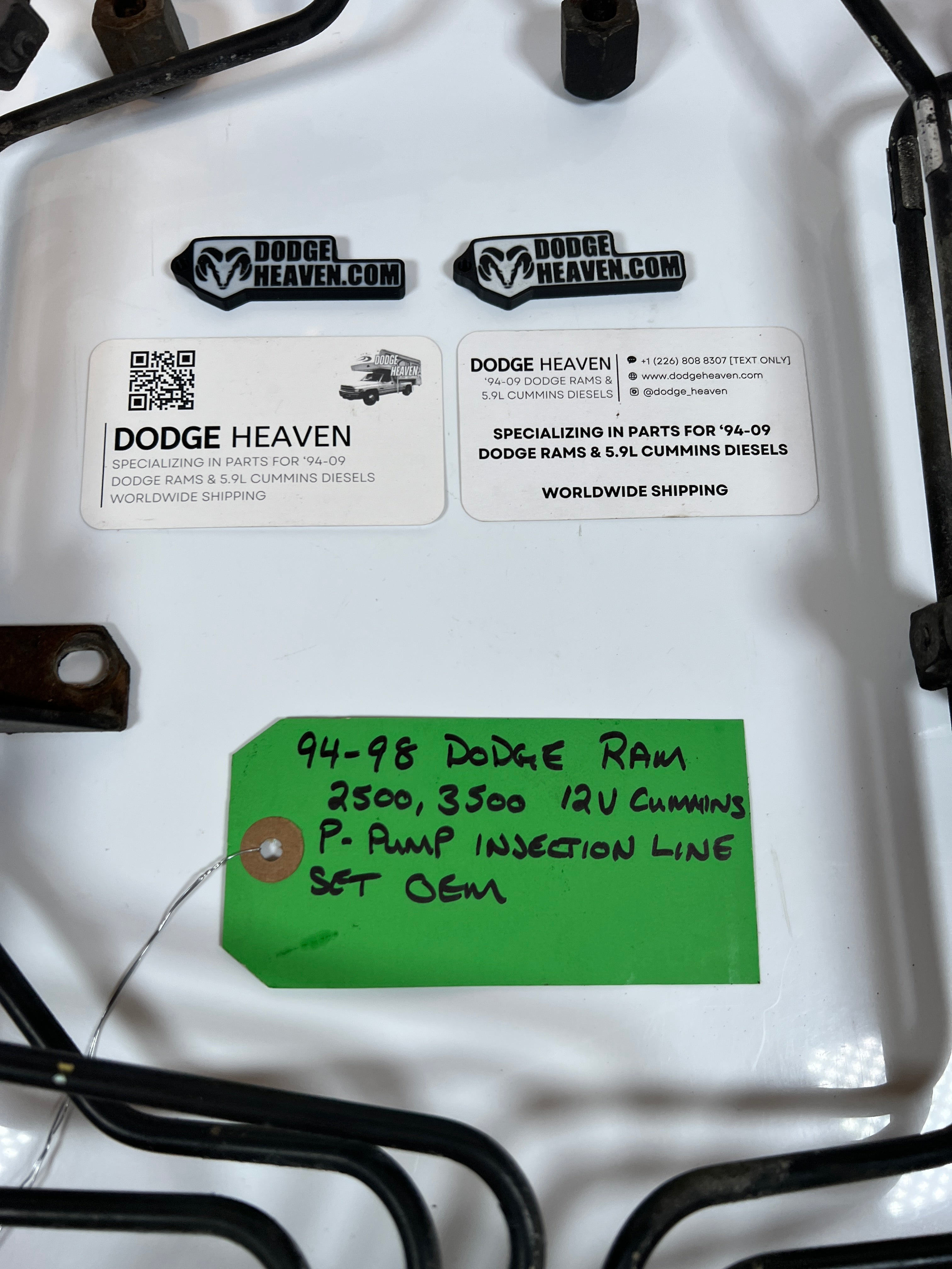 1994-1998 Dodge Ram 12 valve 5.9L Cummins P7100 P Pump Injector Lines