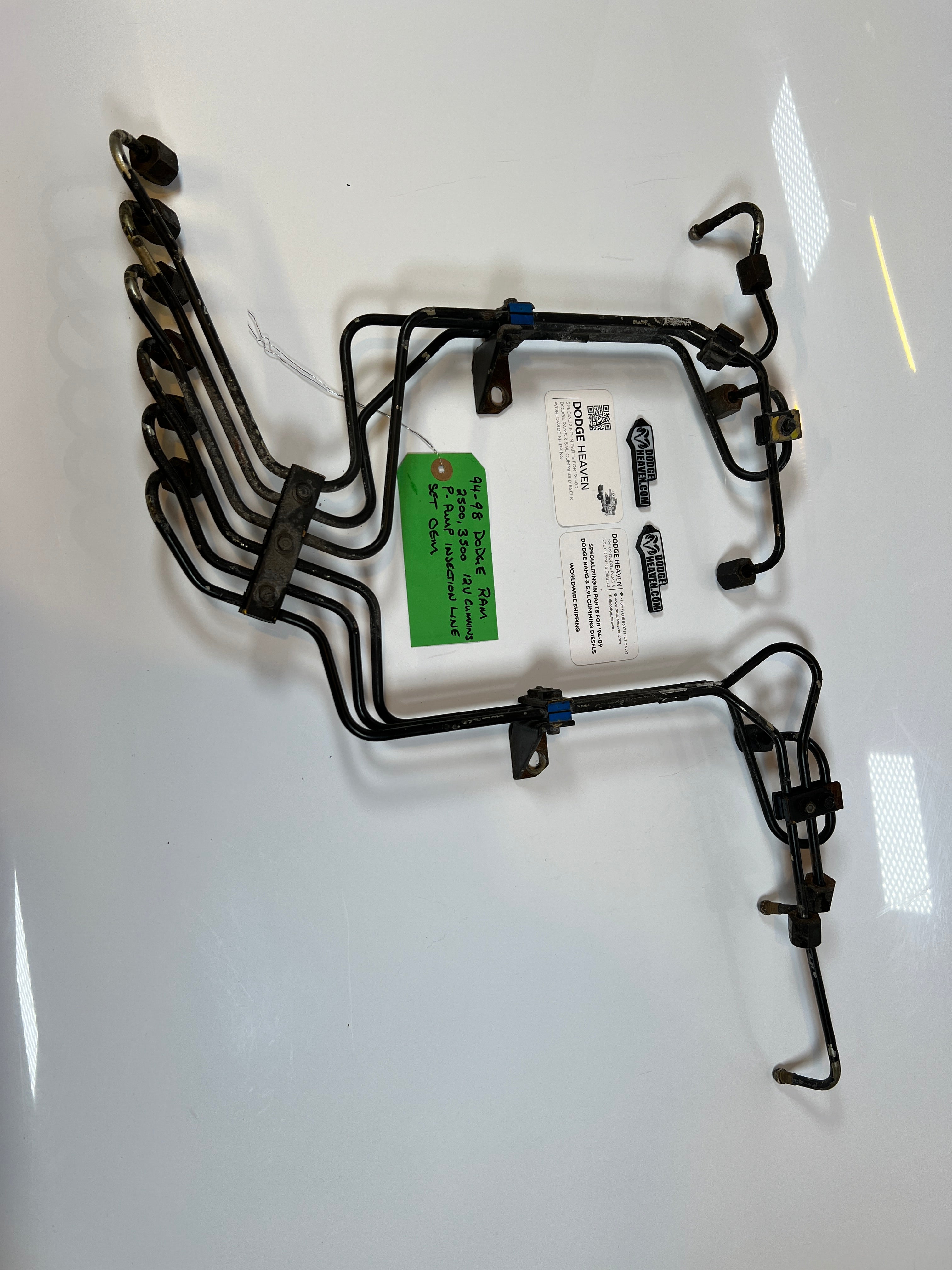 1994-1998 Dodge Ram 12 valve 5.9L Cummins P7100 P Pump Injector Lines