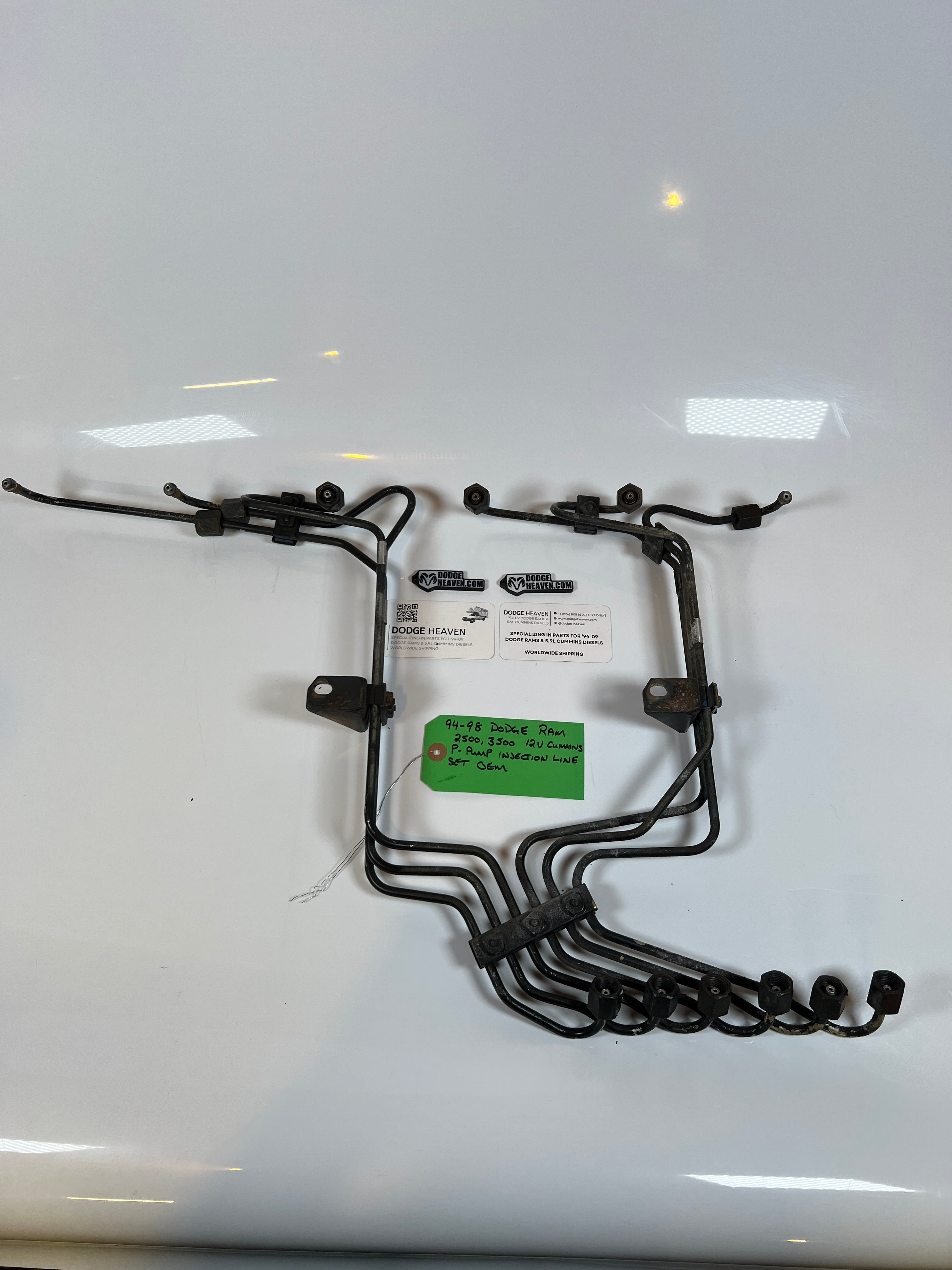 1994-1998 Dodge Ram 12 valve 5.9L Cummins P7100 P Pump Injector Lines