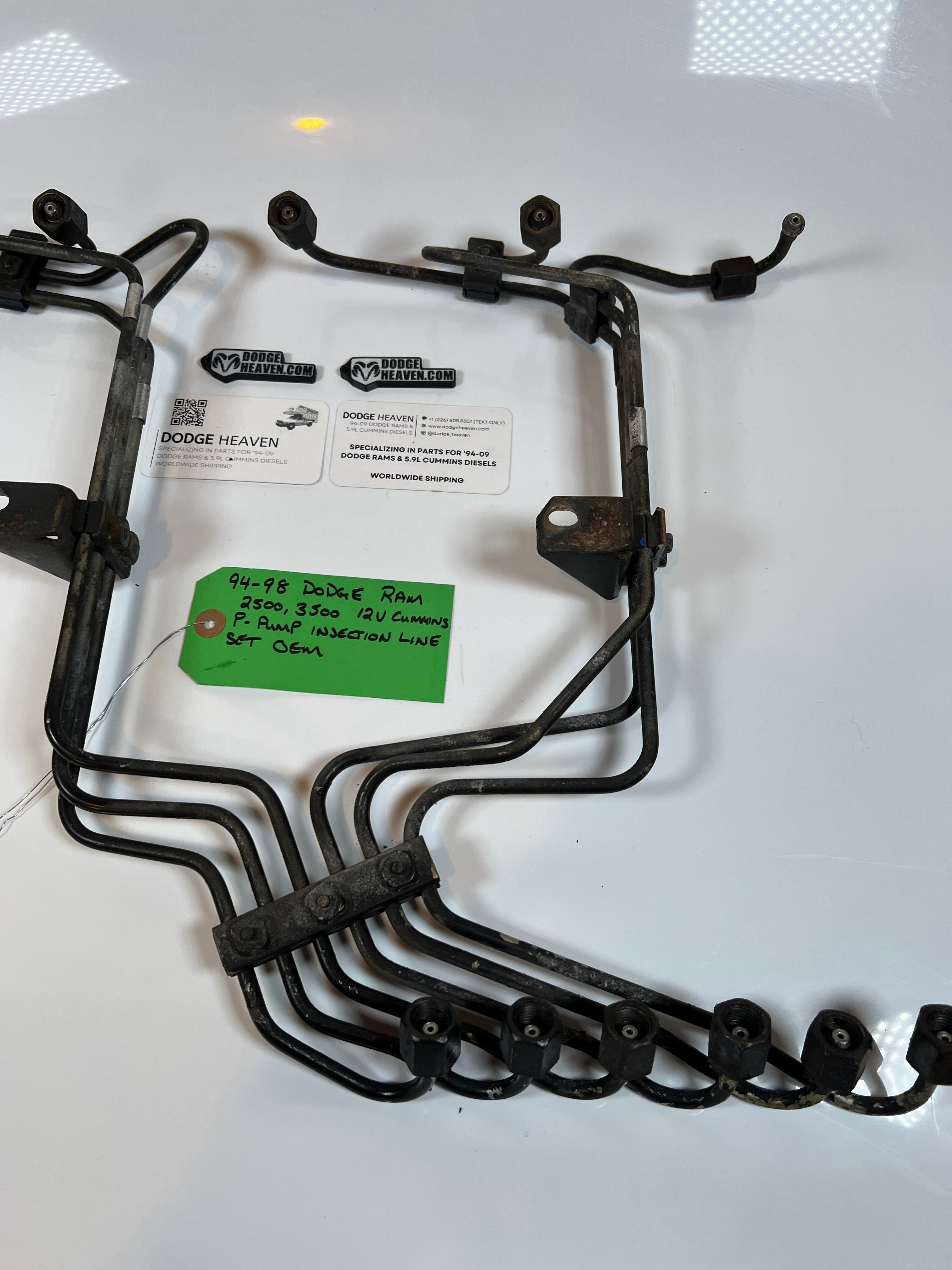1994-1998 Dodge Ram 12 valve 5.9L Cummins P7100 P Pump Injector Lines