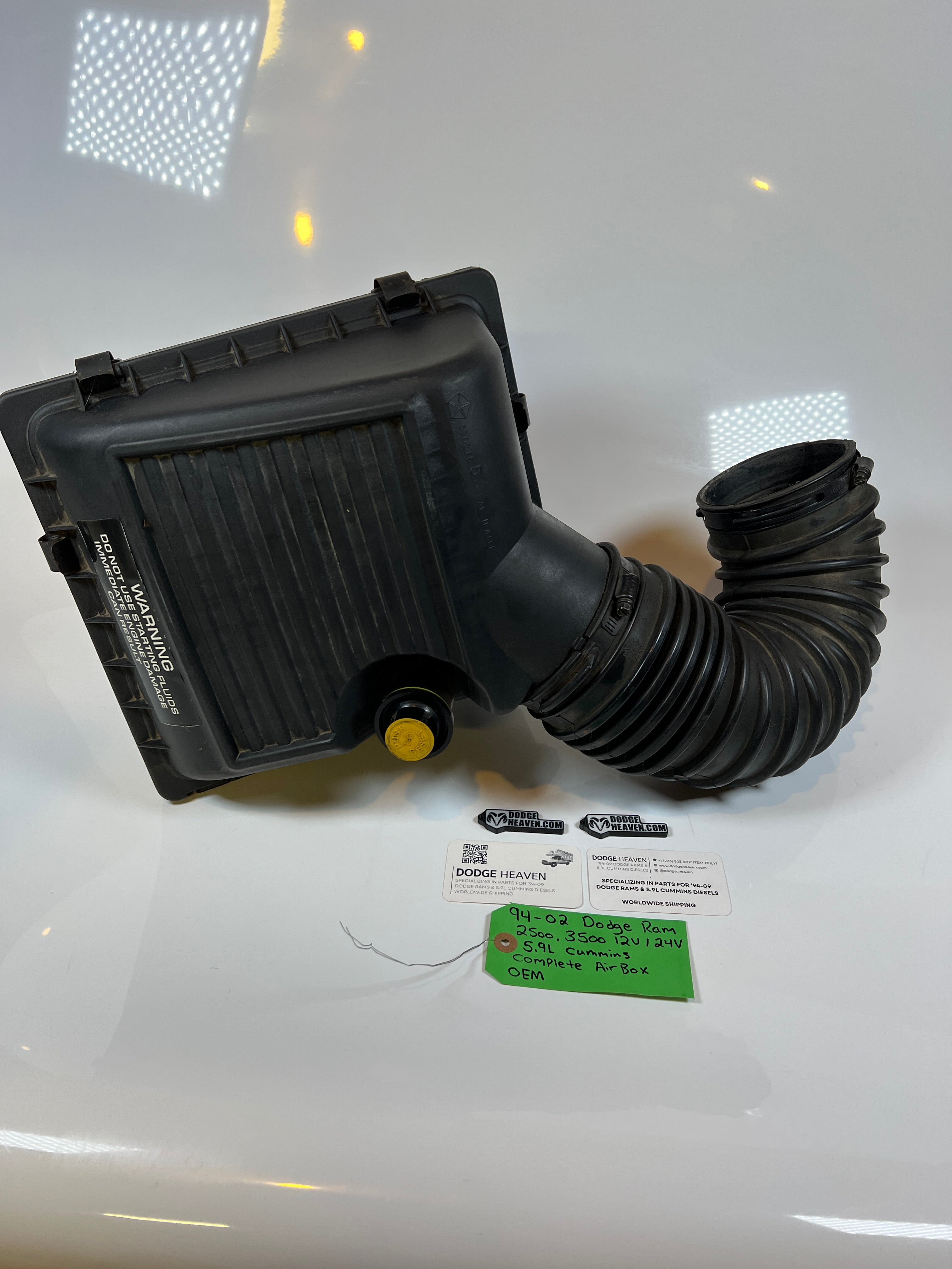 1994-2002 Dodge Ram 2500 3500 12V / 24V 5.9L Cummins Complete Air Filter Box
