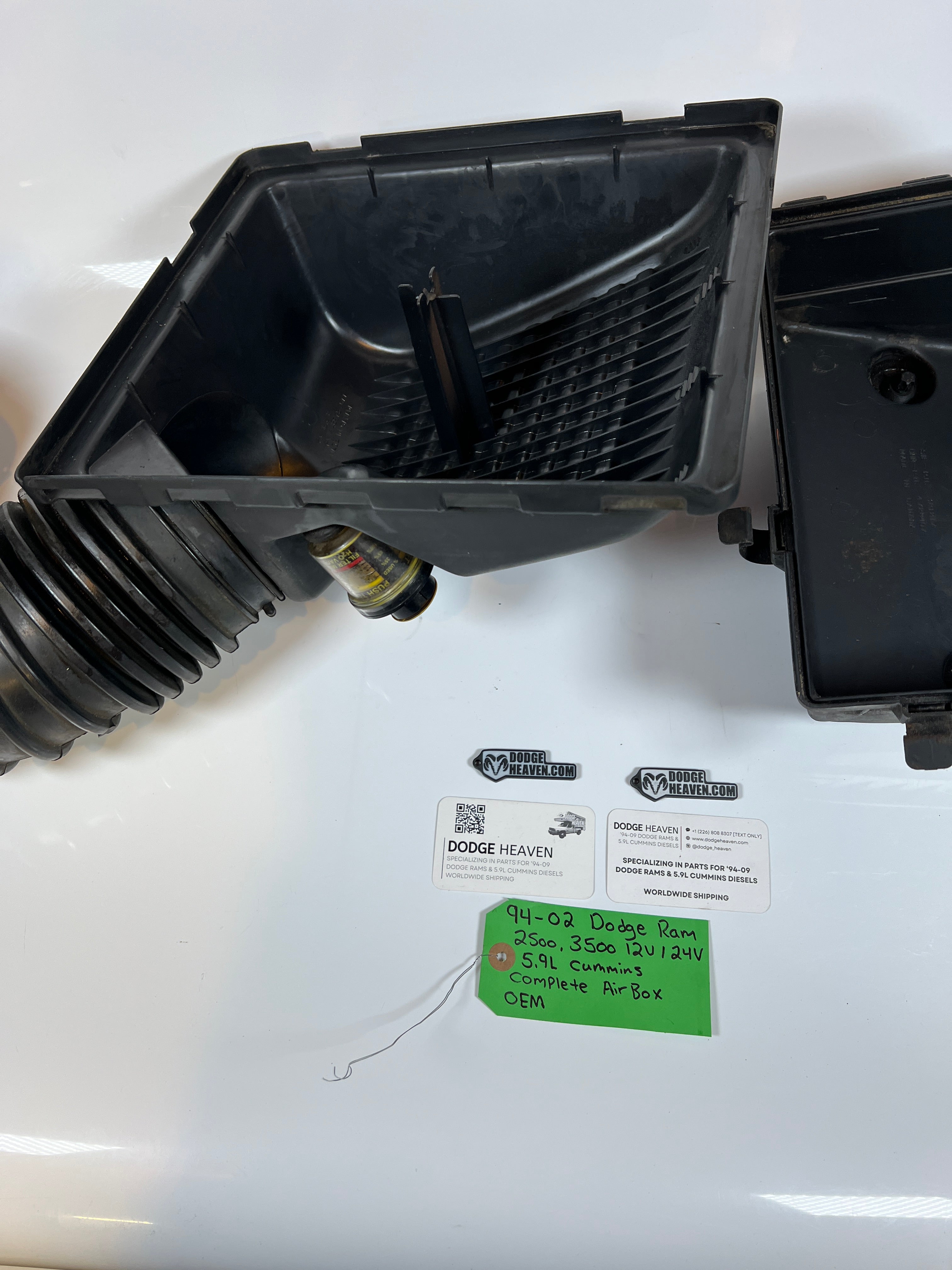 1994-2002 Dodge Ram 2500 3500 12V / 24V 5.9L Cummins Complete Air Filter Box