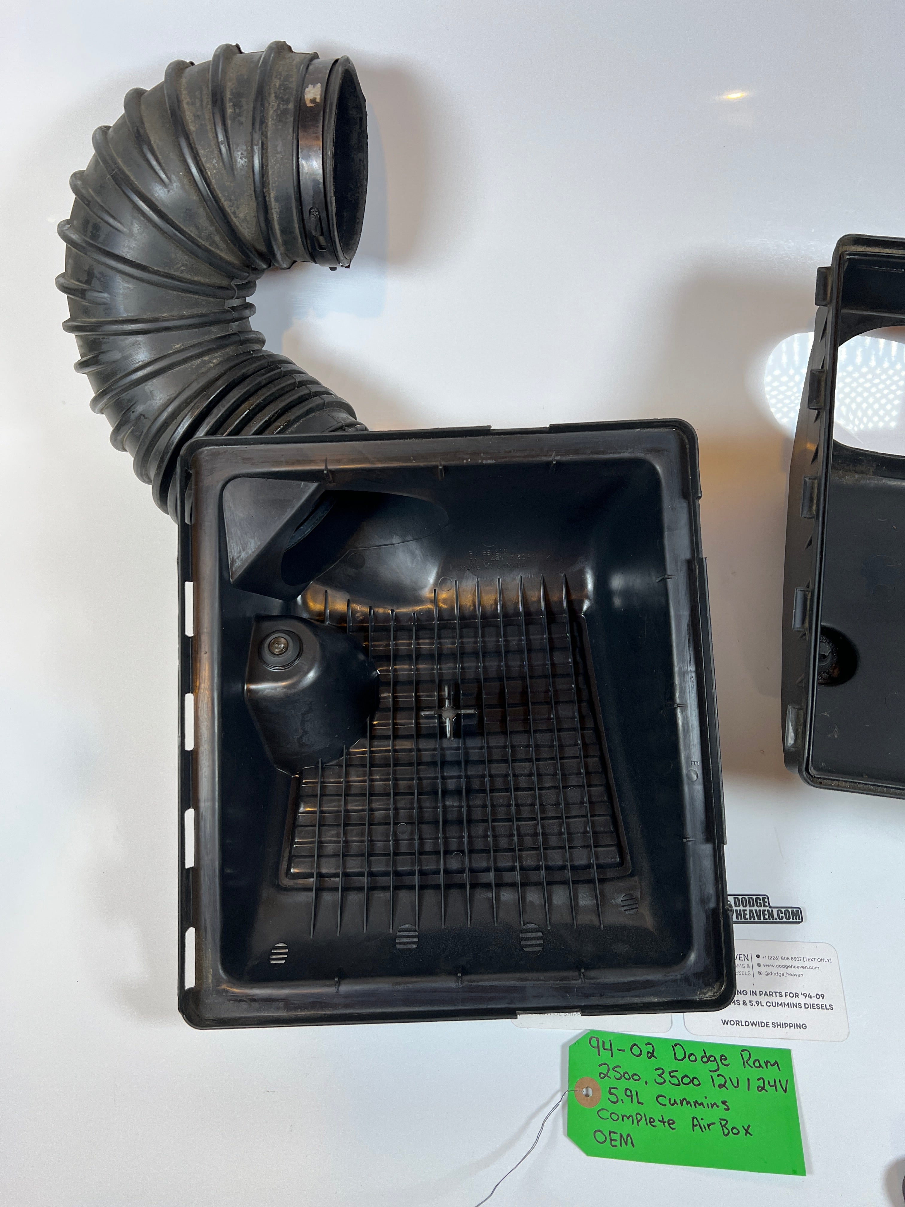 1994-2002 Dodge Ram 2500 3500 12V / 24V 5.9L Cummins Complete Air Filter Box