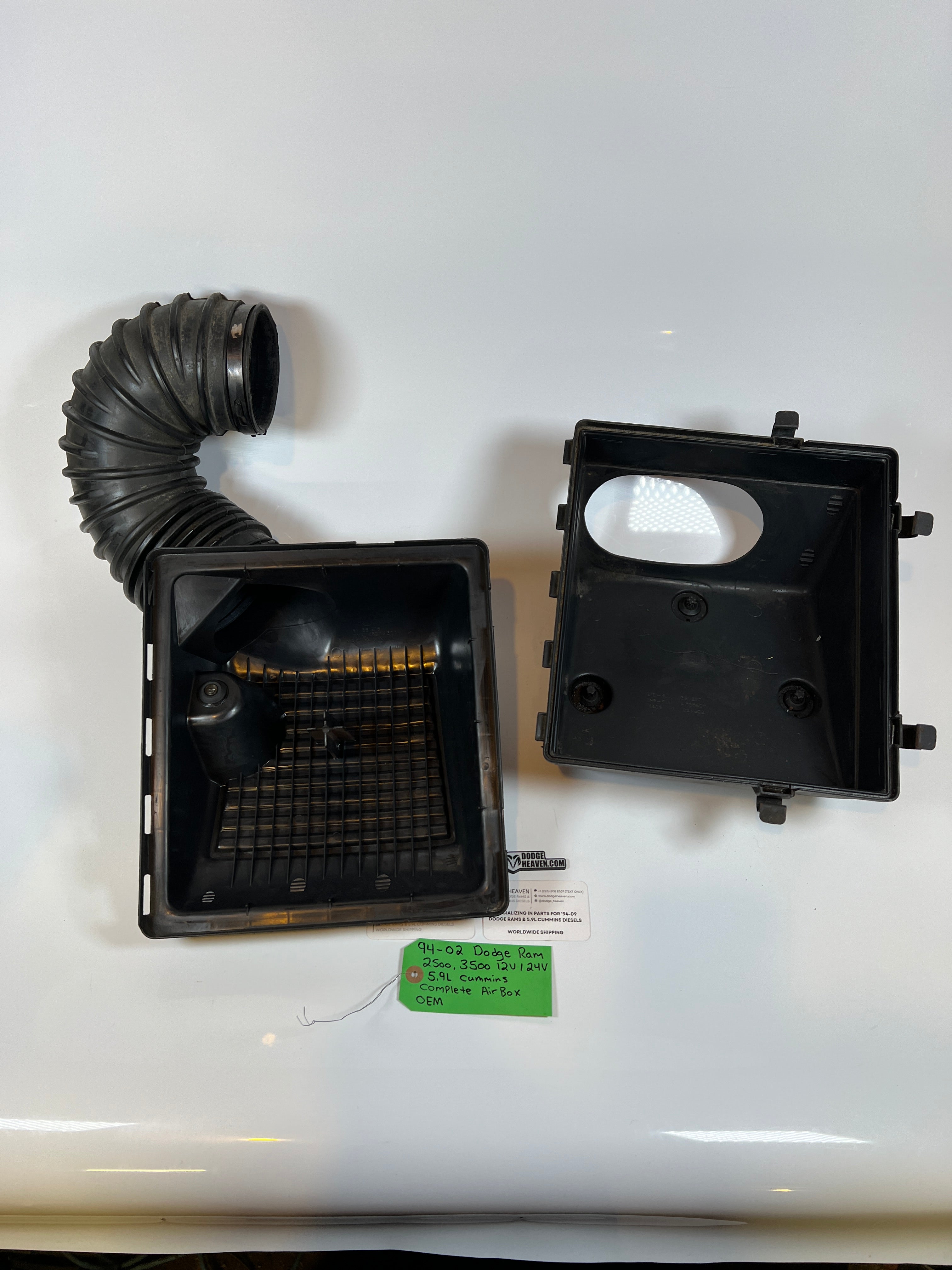 1994-2002 Dodge Ram 2500 3500 12V / 24V 5.9L Cummins Complete Air Filter Box