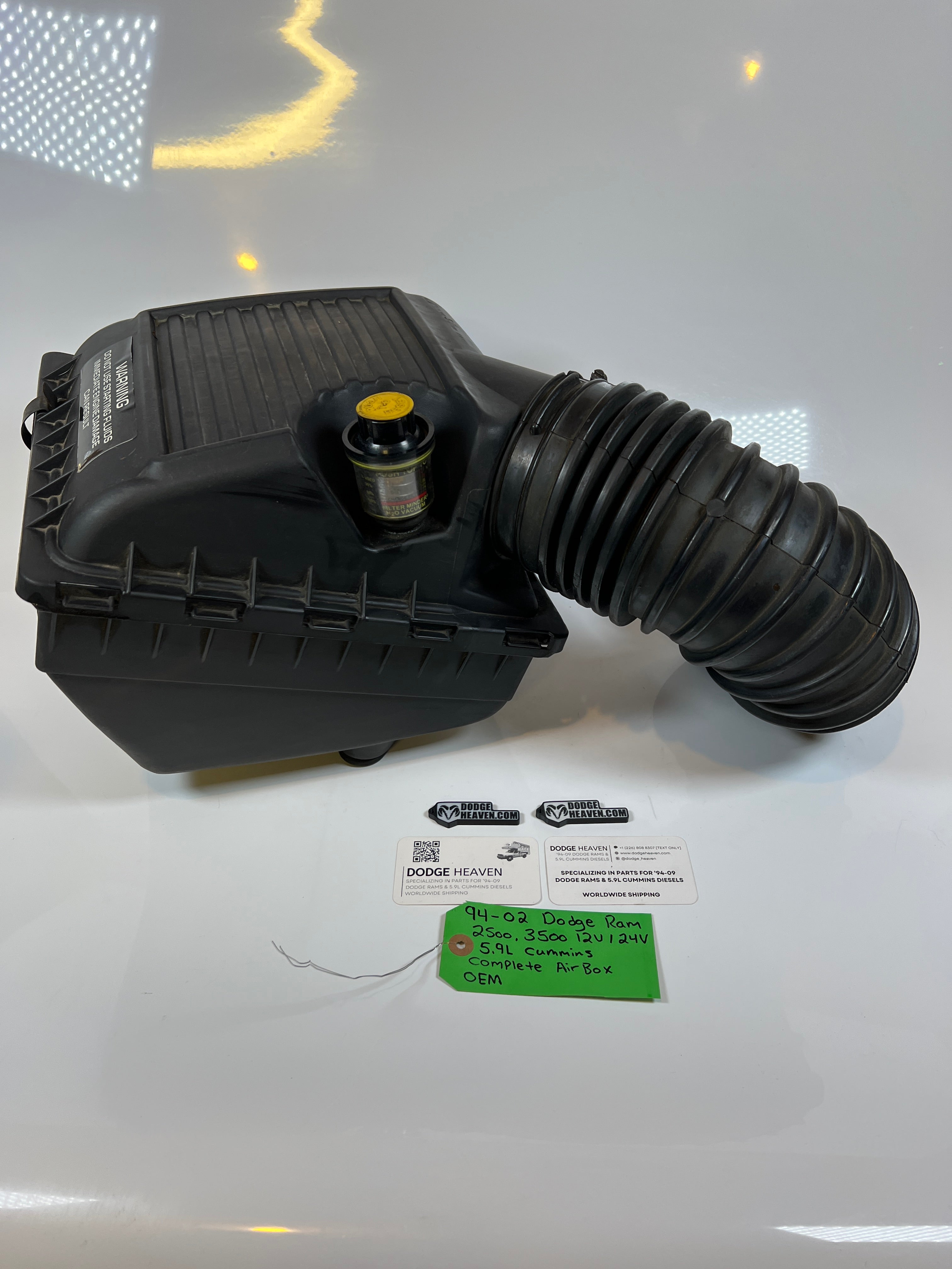 1994-2002 Dodge Ram 2500 3500 12V / 24V 5.9L Cummins Complete Air Filter Box