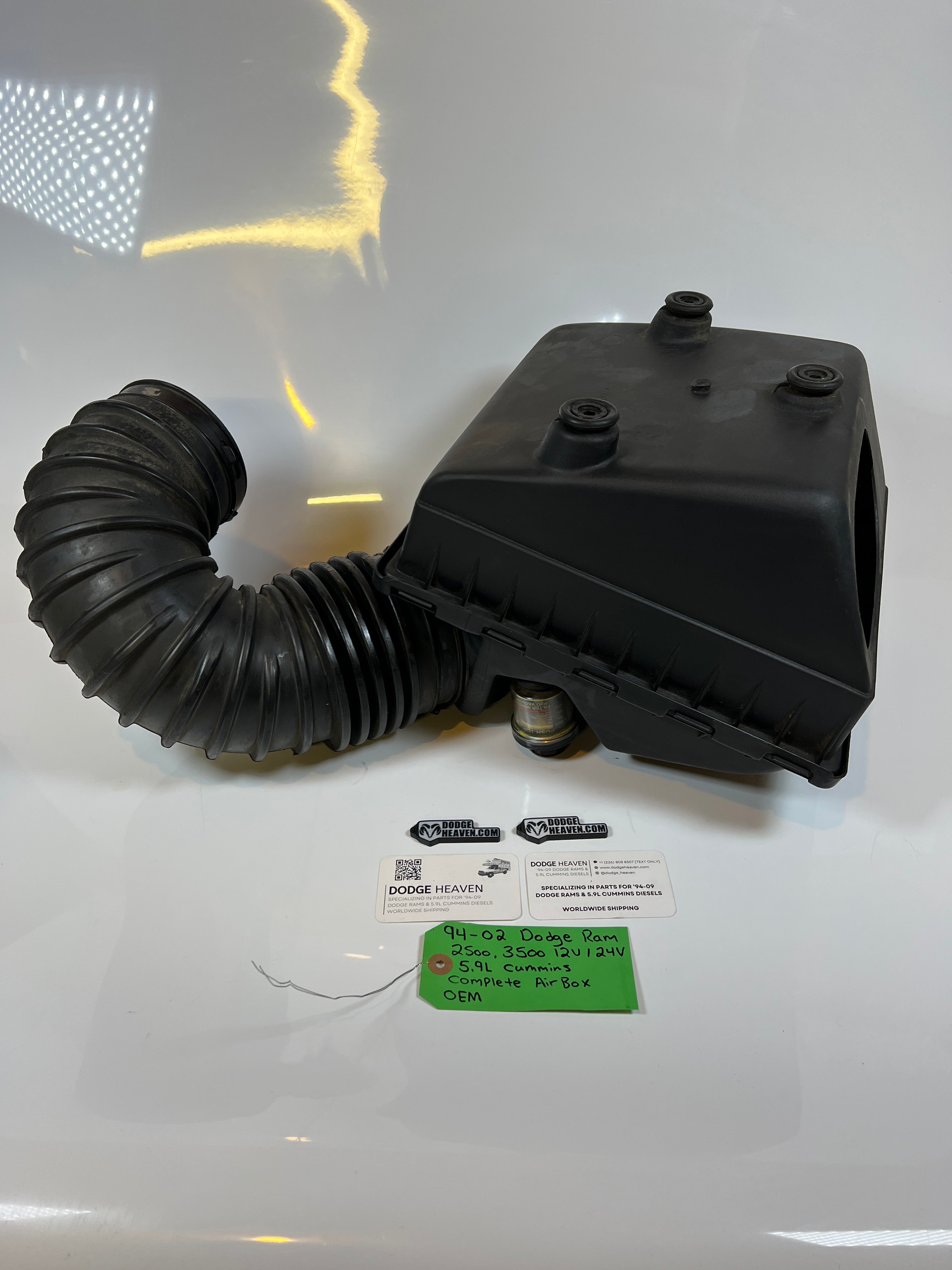 1994-2002 Dodge Ram 2500 3500 12V / 24V 5.9L Cummins Complete Air Filter Box
