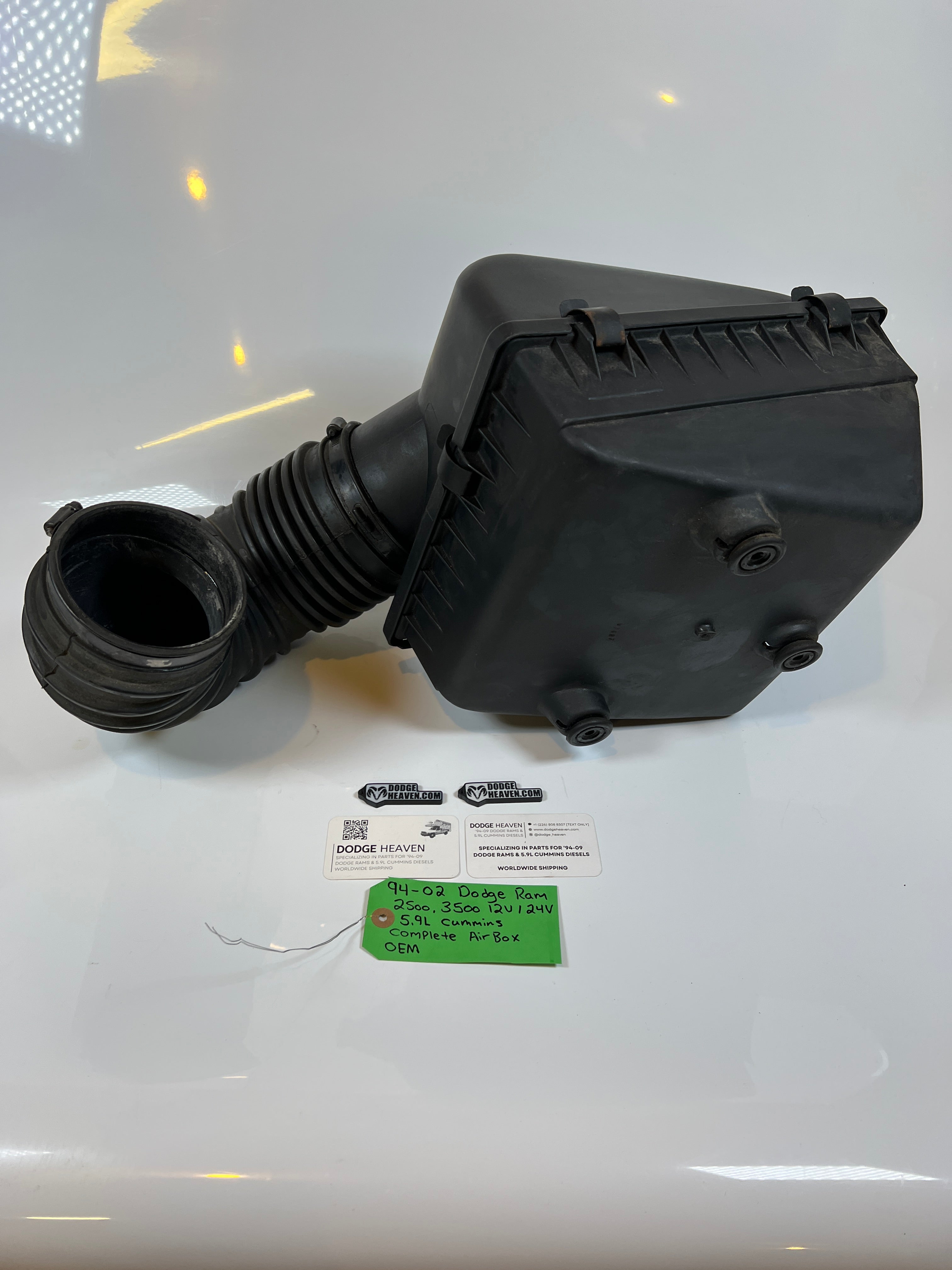 1994-2002 Dodge Ram 2500 3500 12V / 24V 5.9L Cummins Complete Air Filter Box