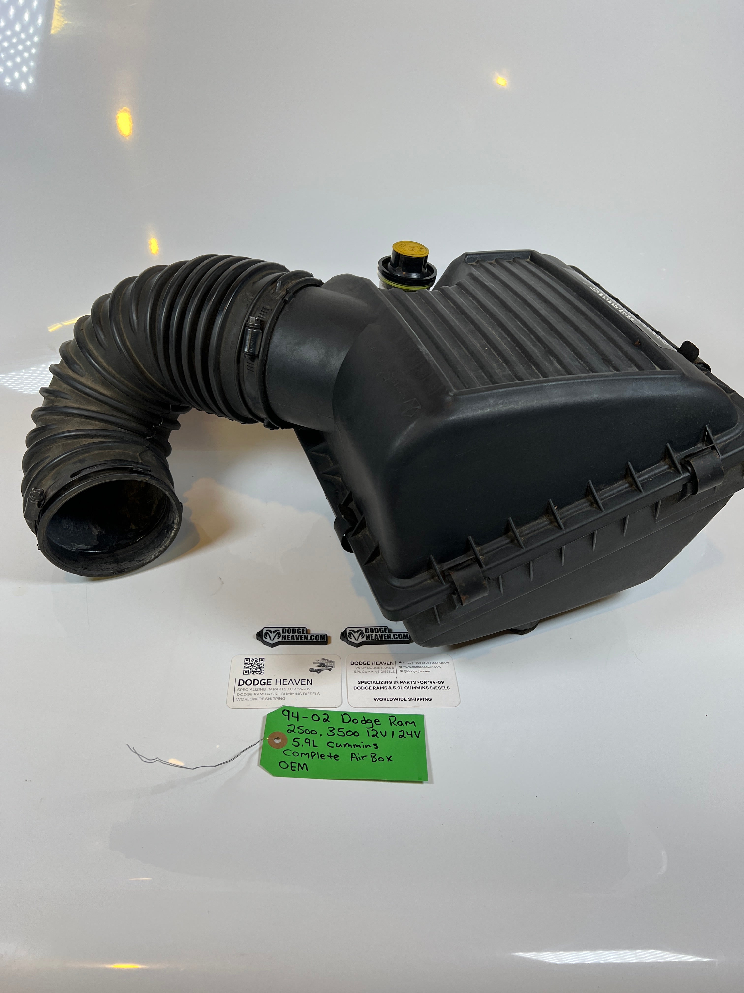 1994-2002 Dodge Ram 2500 3500 12V / 24V 5.9L Cummins Complete Air Filter Box