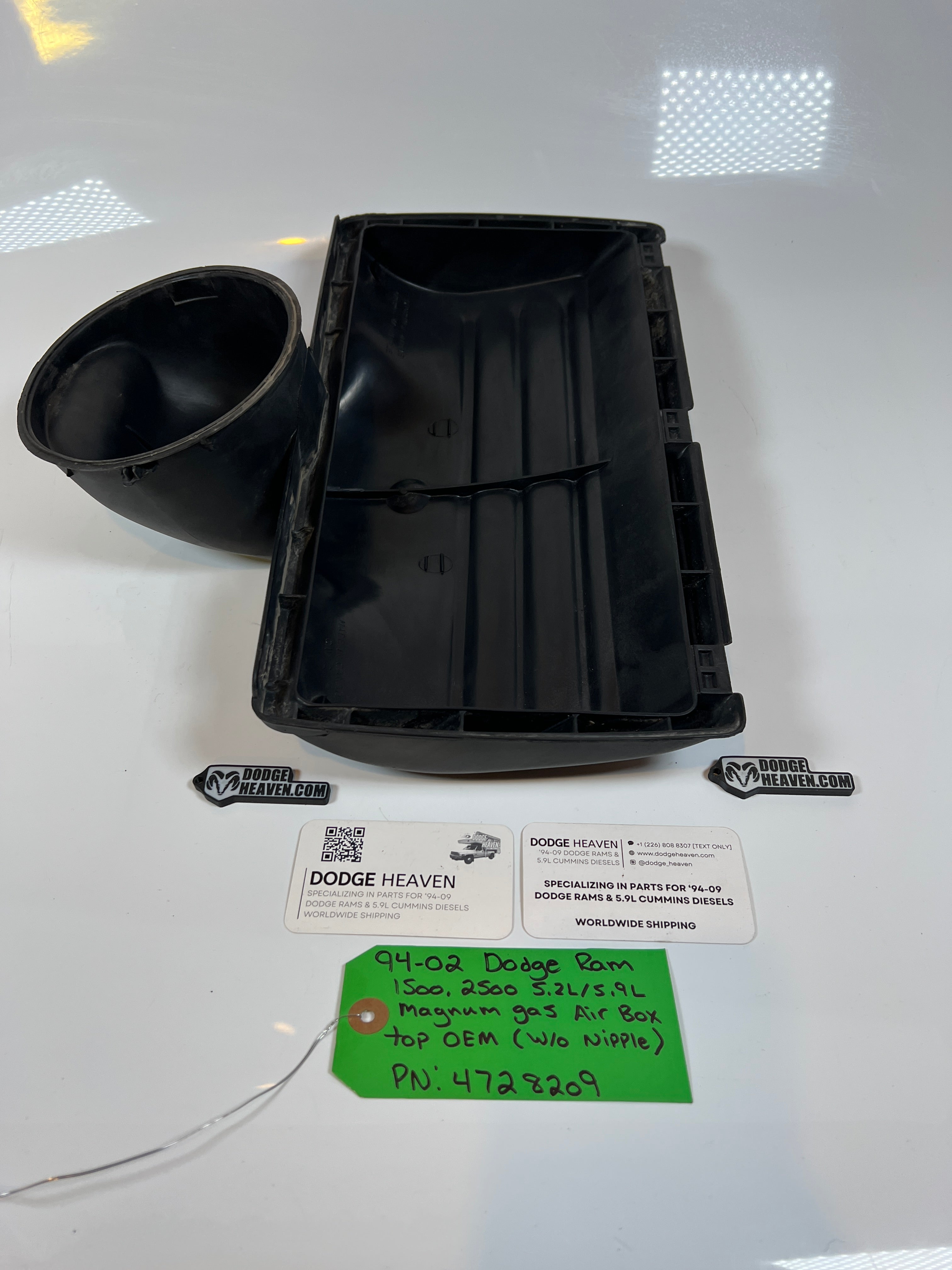 1994-2002 Dodge Ram 1500 2500 5.2L / 5.9l magnum Air filter Box Top