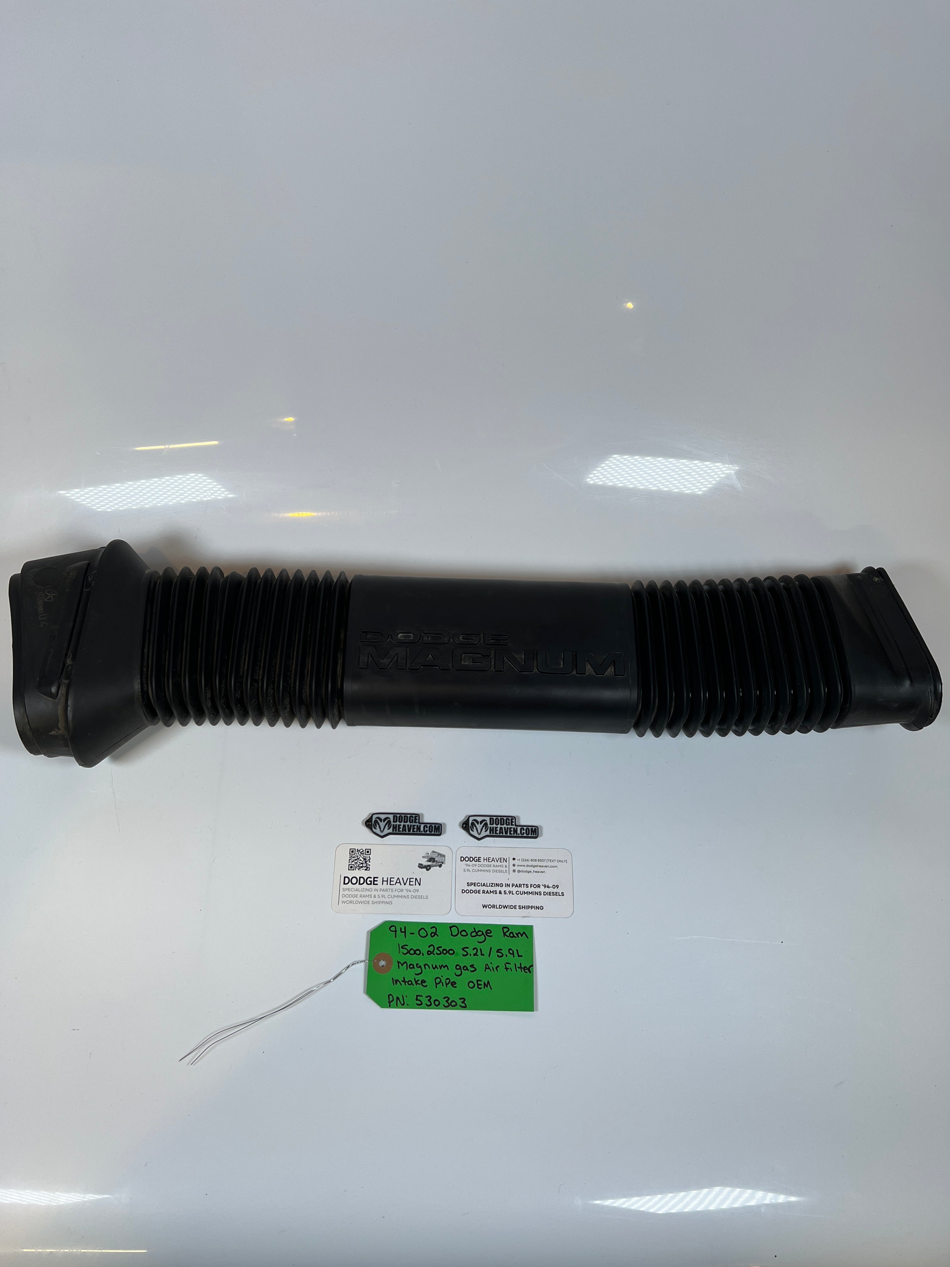 1994-2002 Dodge Ram 1500 2500 5.2L / 5.9l magnum Air filter Intake Pipe