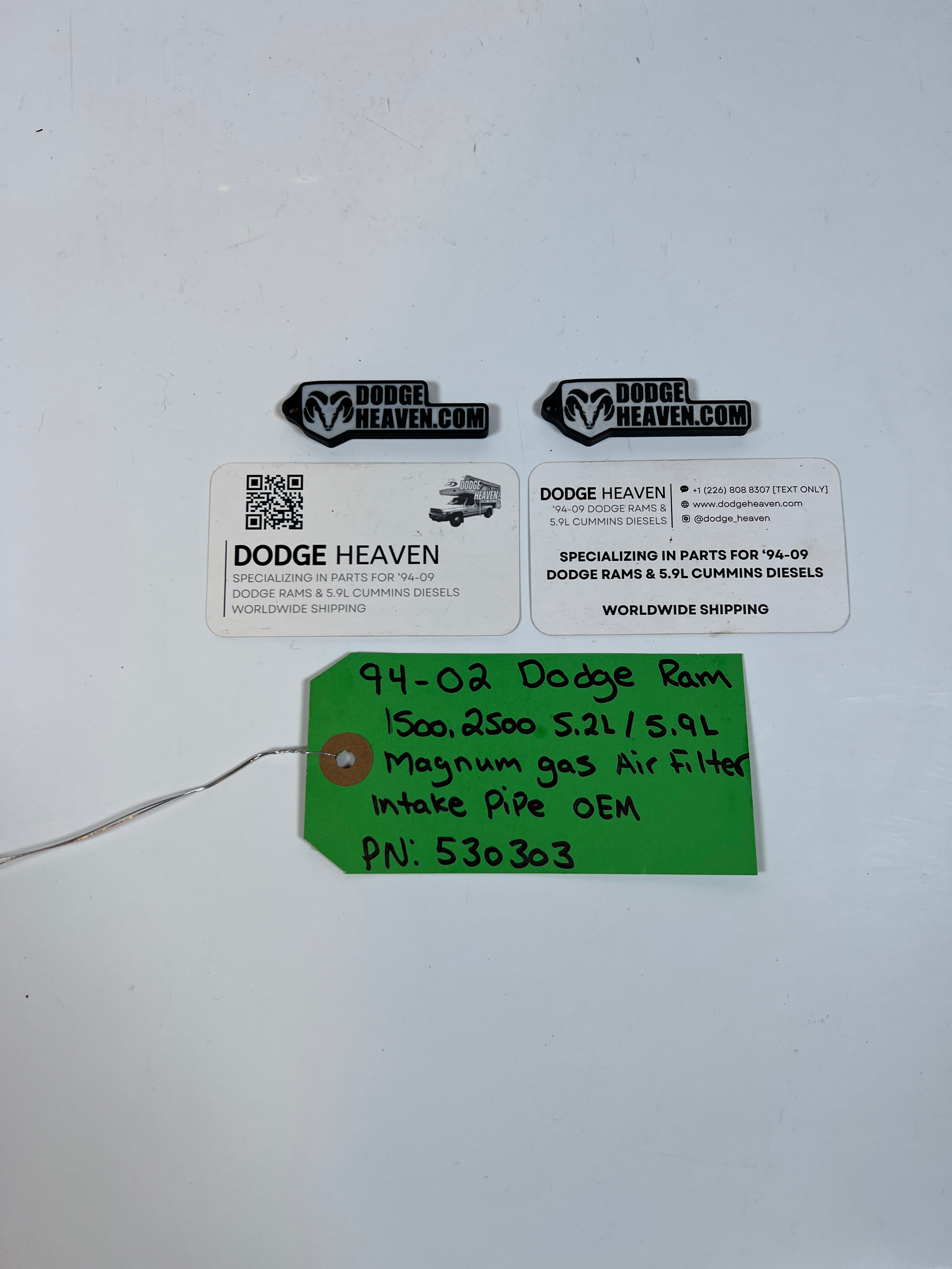 1994-2002 Dodge Ram 1500 2500 5.2L / 5.9l magnum Air filter Intake Pipe