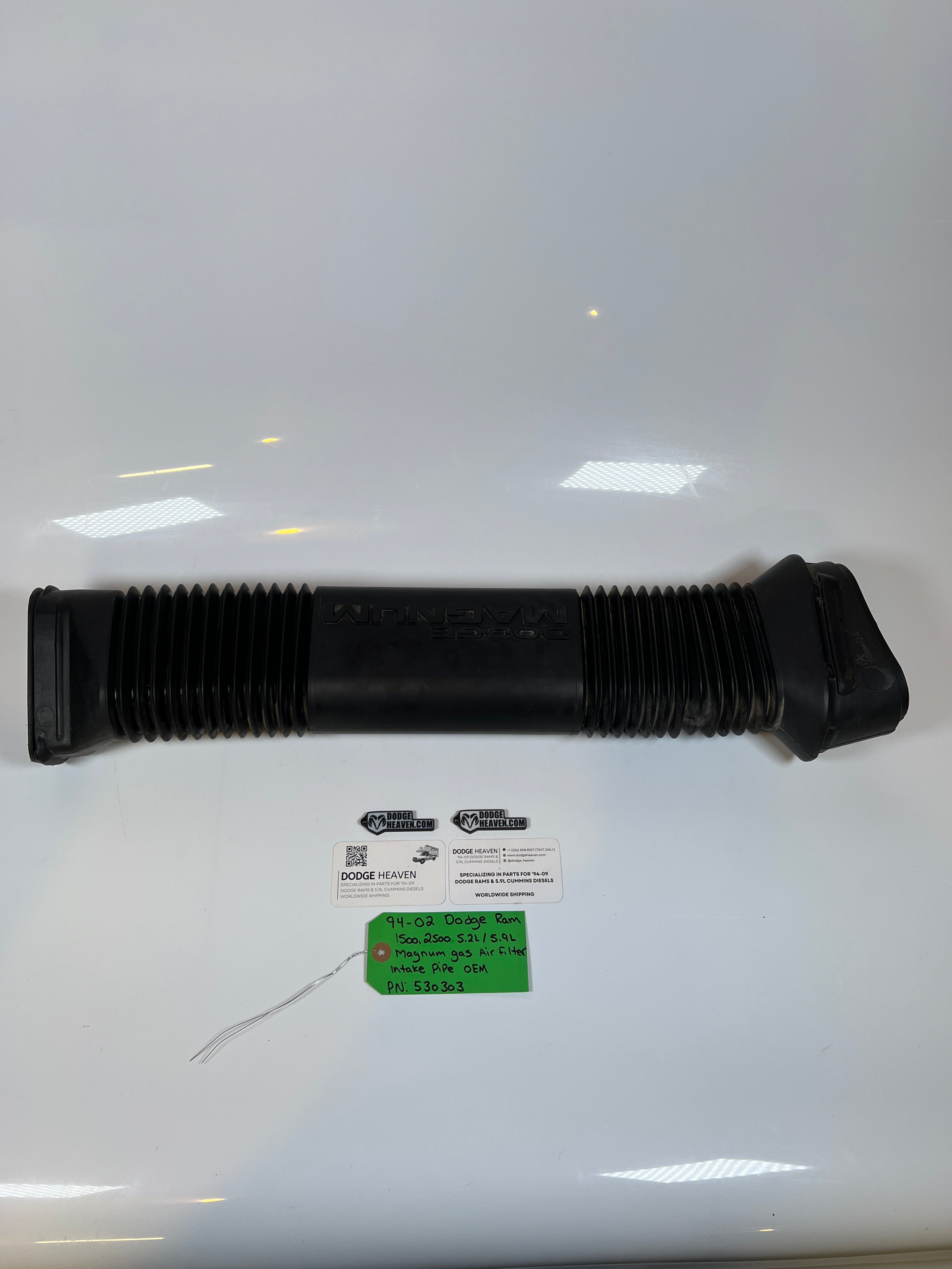 1994-2002 Dodge Ram 1500 2500 5.2L / 5.9l magnum Air filter Intake Pipe