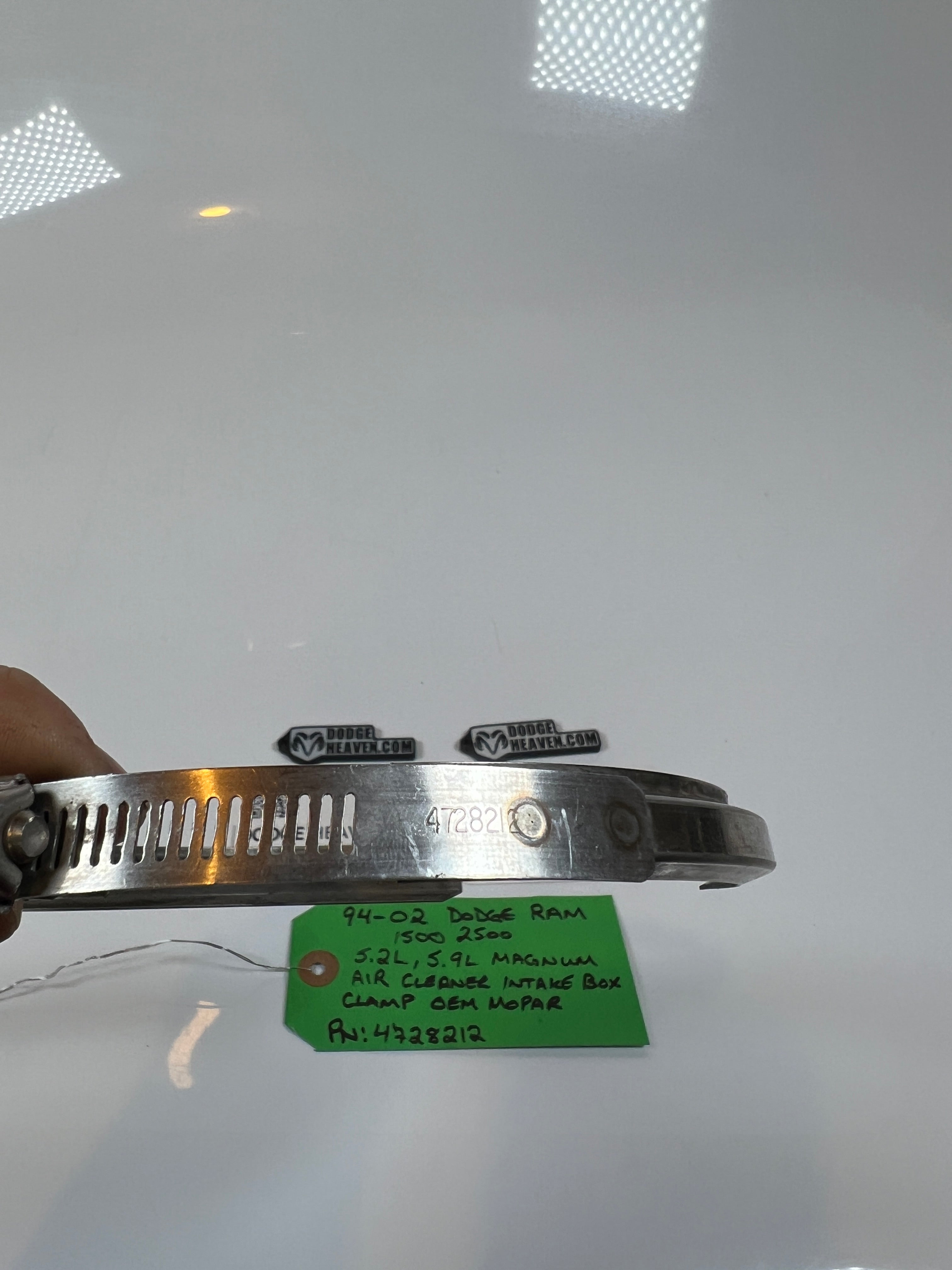 1994-2002 Dodge Ram 1500 2500 5.2L / 5.9L Air Filter Box Clamp