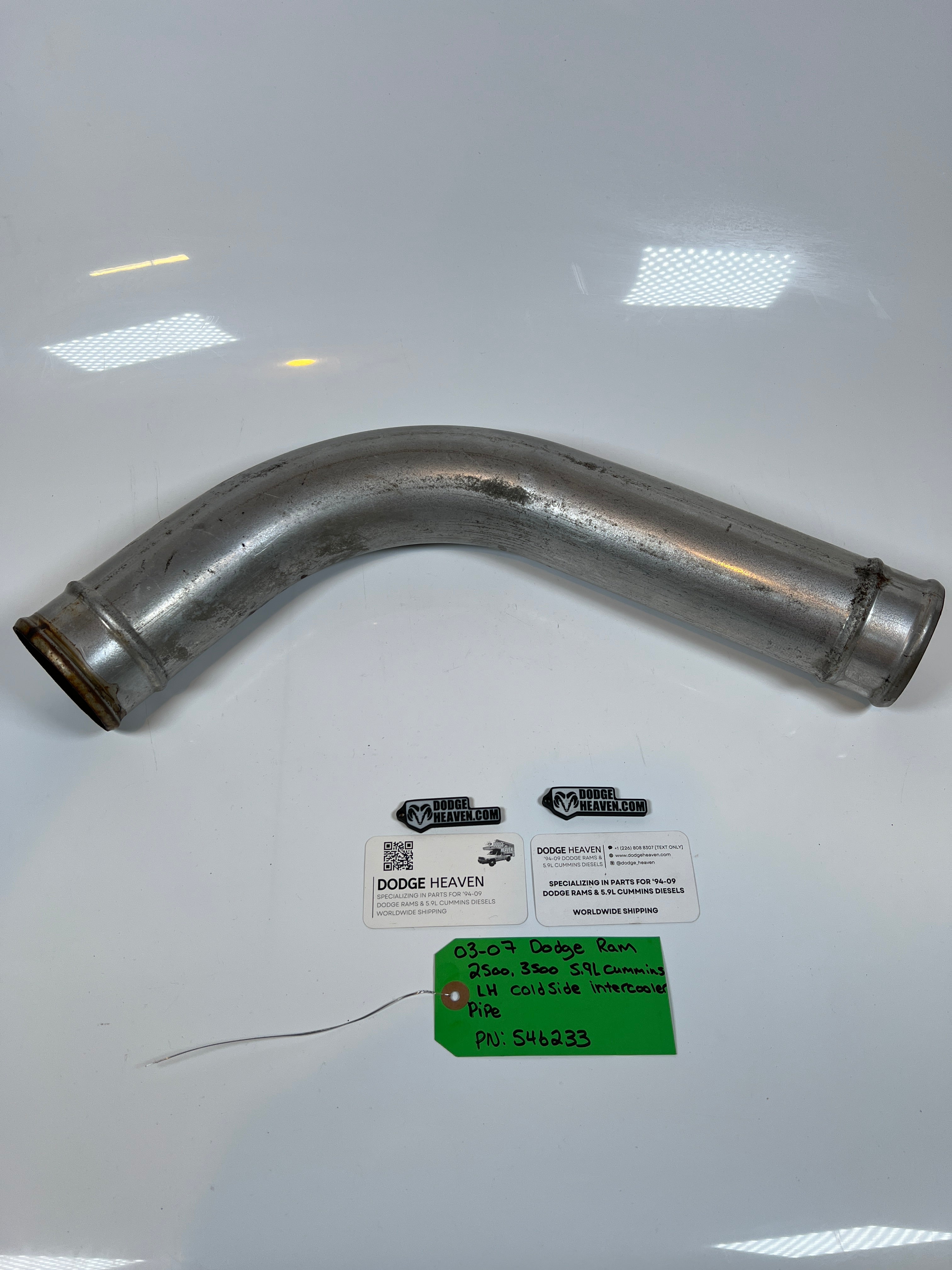 2003-2007 Dodge Ram 2500 3500 5.9L Cummins LH Cold Side Intercooler Pipe