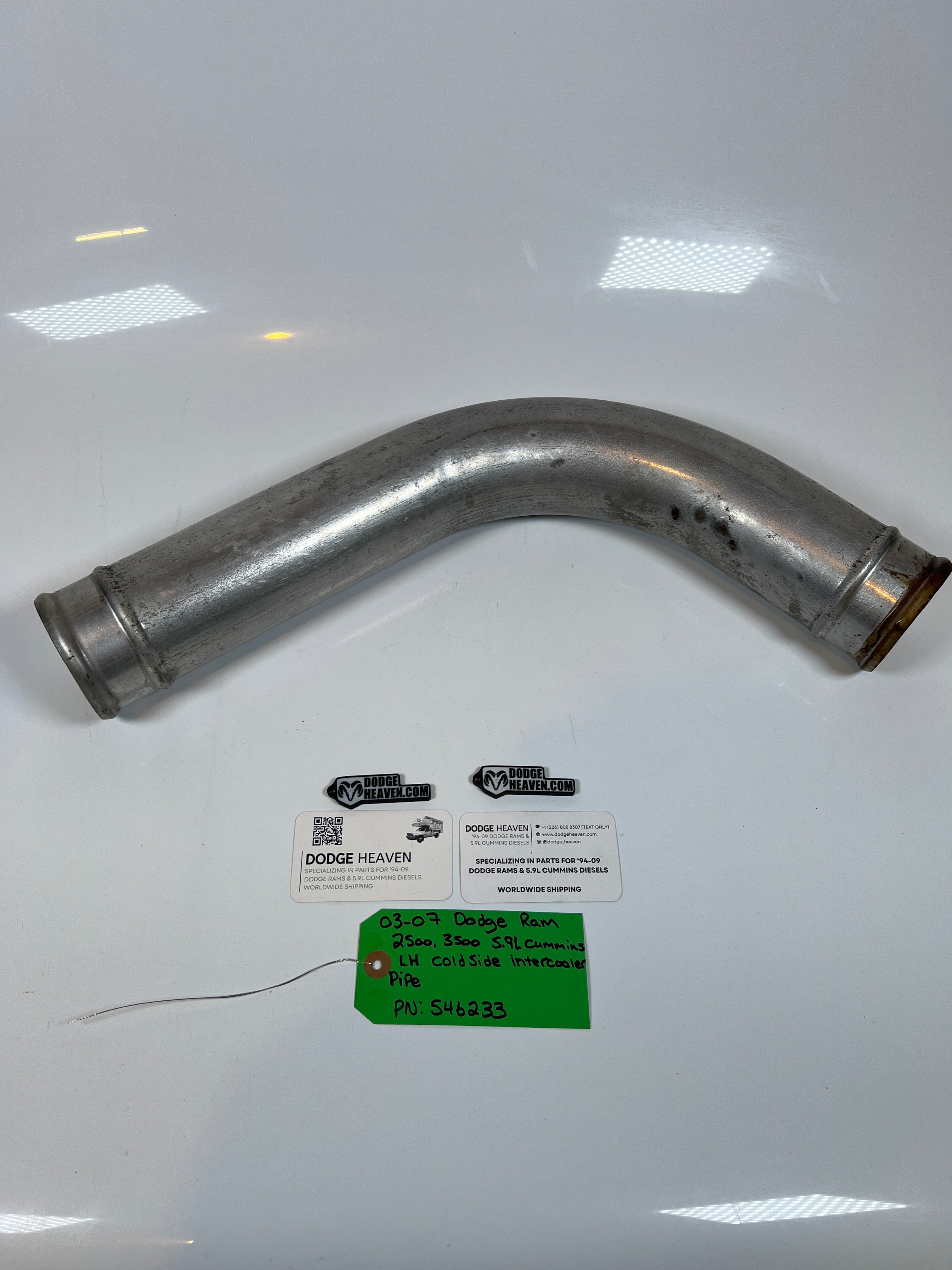 2003-2007 Dodge Ram 2500 3500 5.9L Cummins LH Cold Side Intercooler Pipe