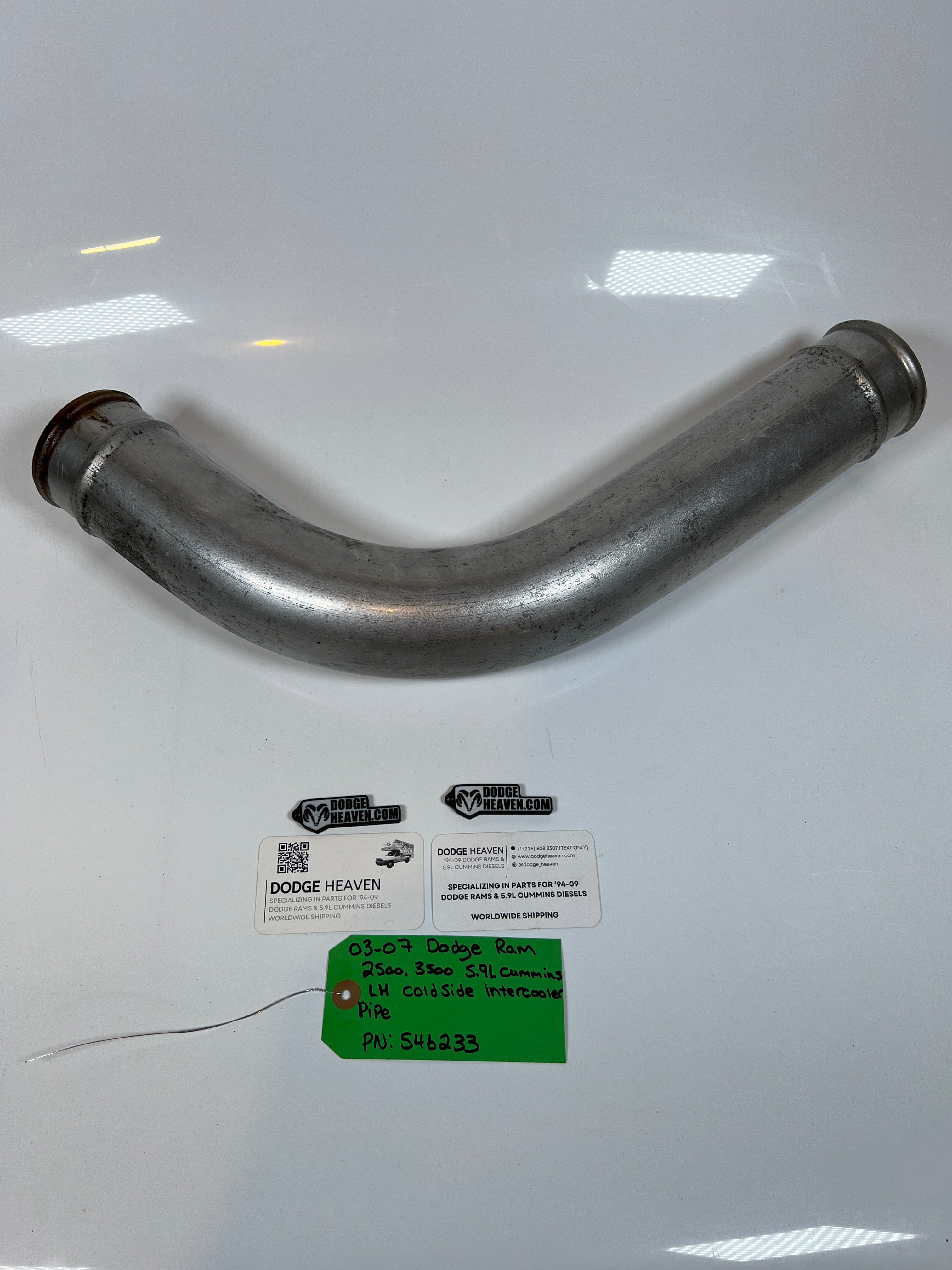2003-2007 Dodge Ram 2500 3500 5.9L Cummins LH Cold Side Intercooler Pipe