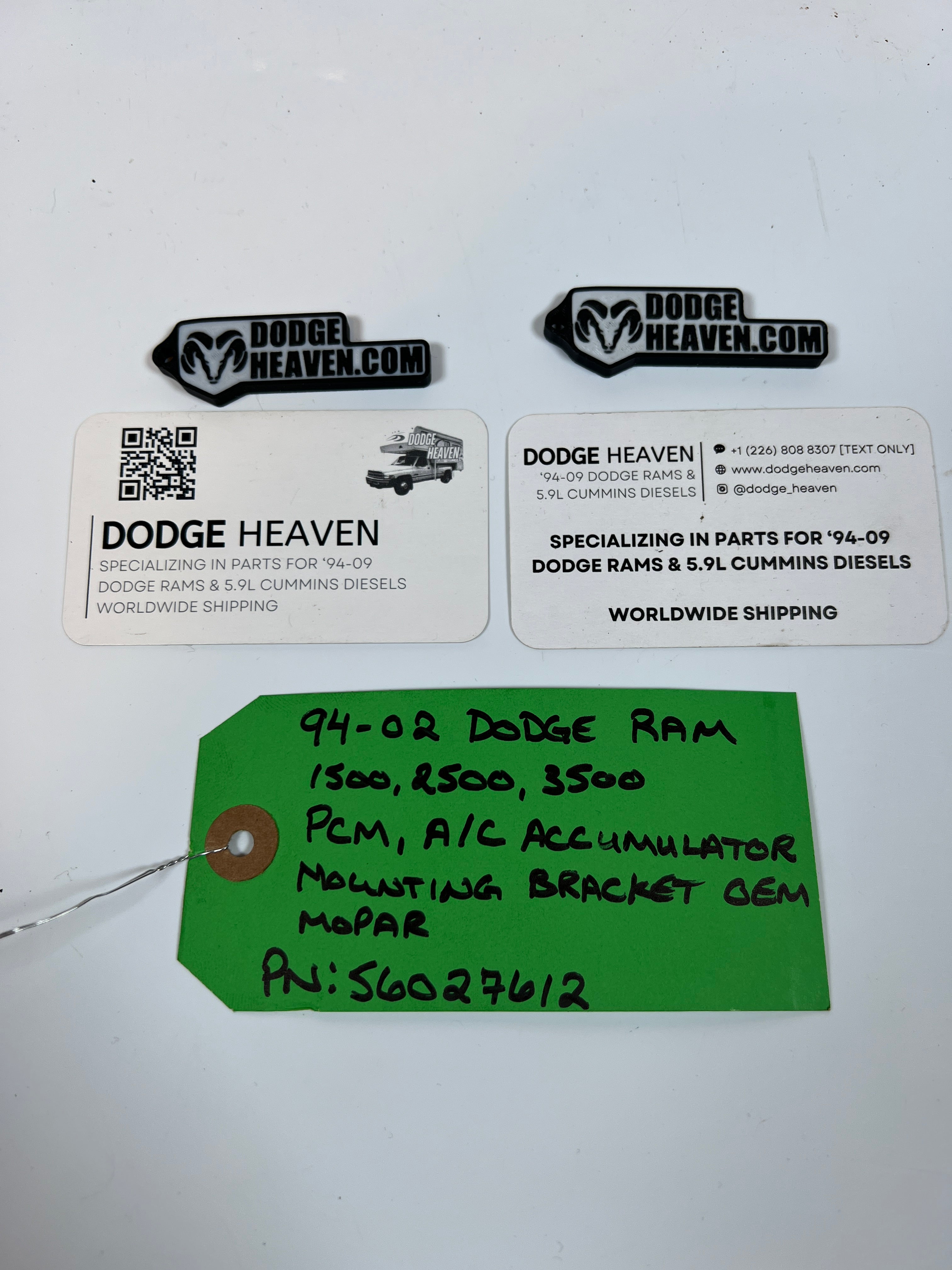 1994-2002 Dodge Ram PCM A/C Mounting Bracket 1500 2500 3500