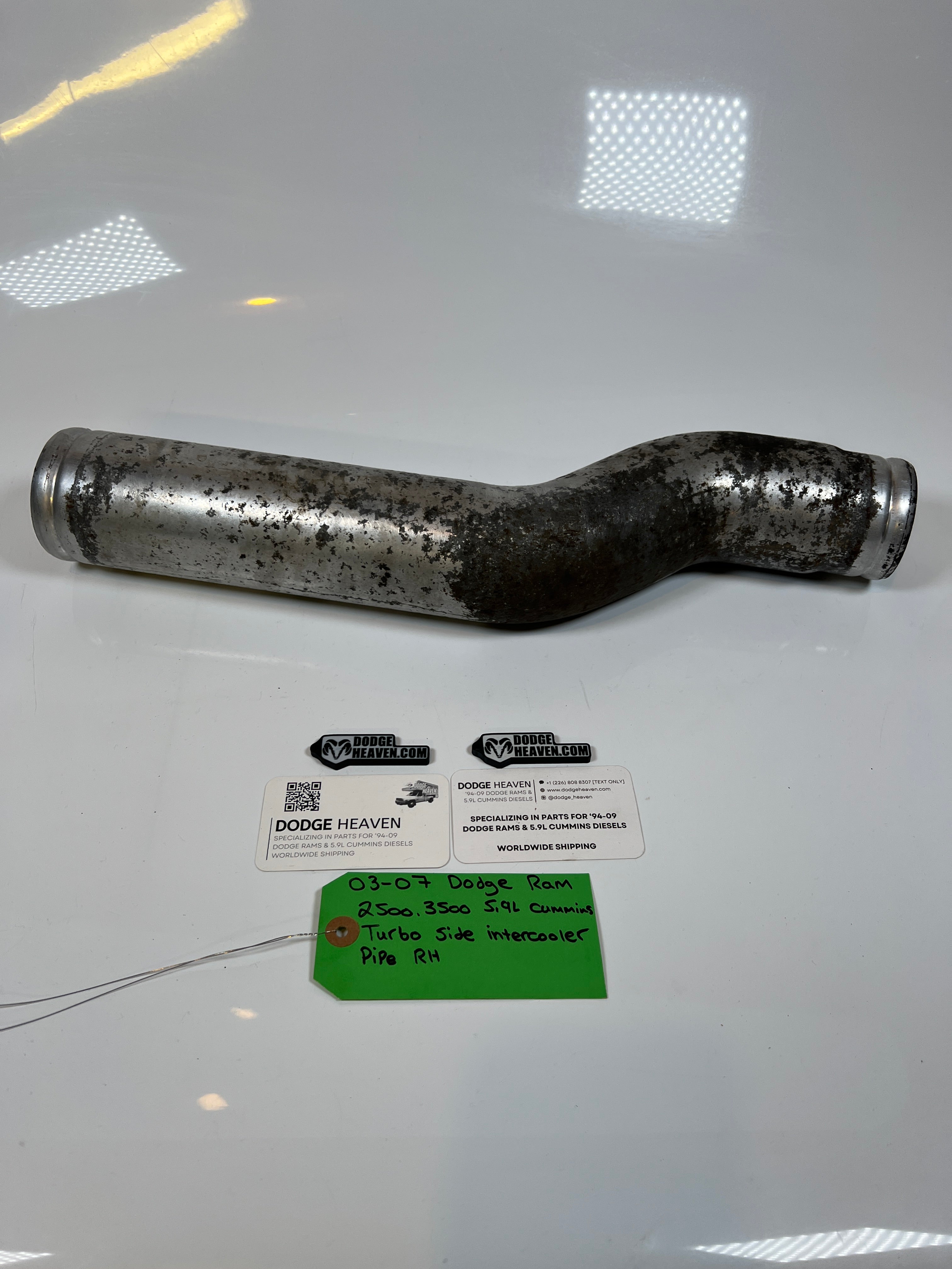 2003-2007 Dodge Ram 2500 3500 5.9l Cummins RH Turbo Side Intercooler Pipe