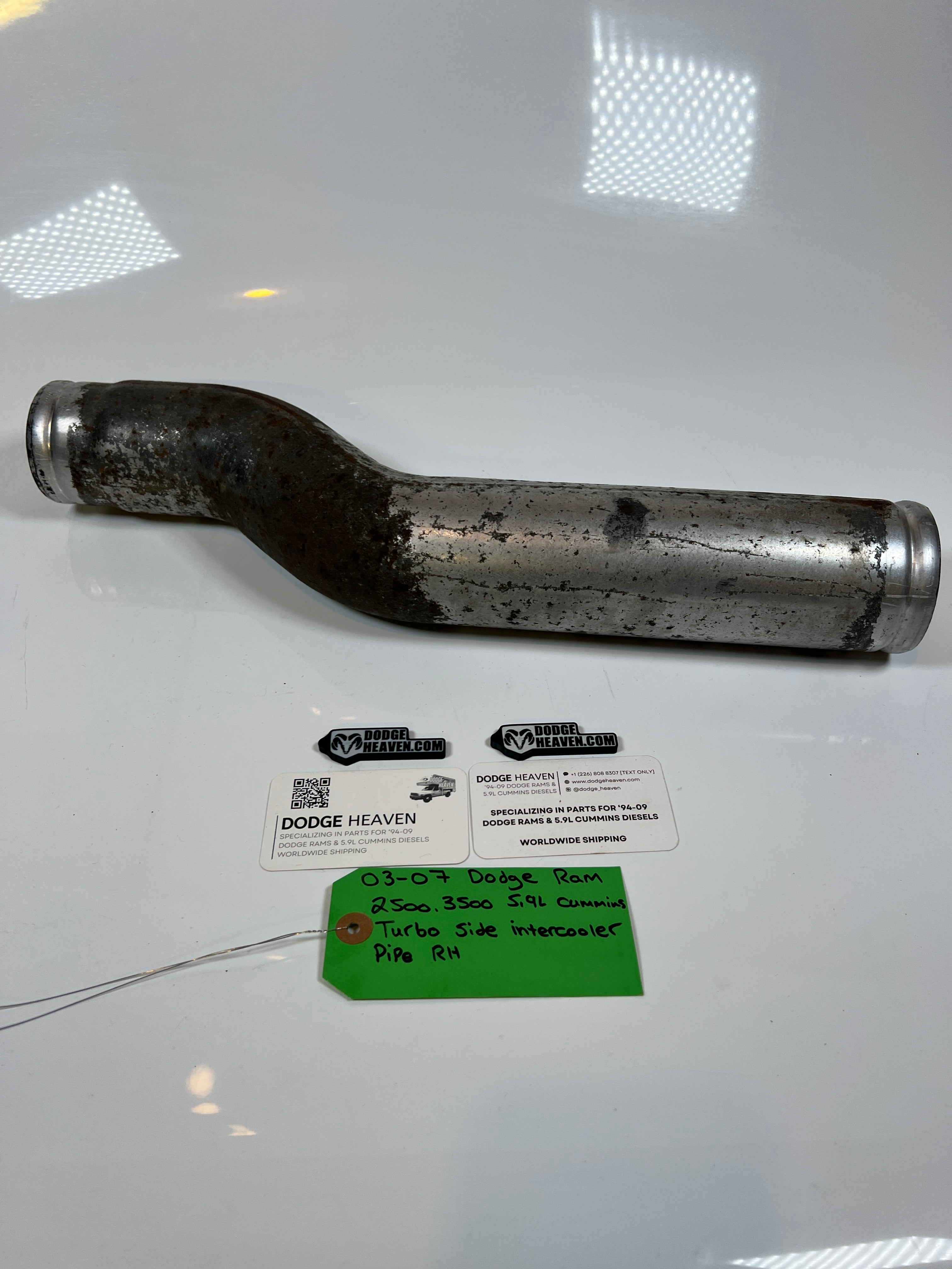 2003-2007 Dodge Ram 2500 3500 5.9l Cummins RH Turbo Side Intercooler Pipe
