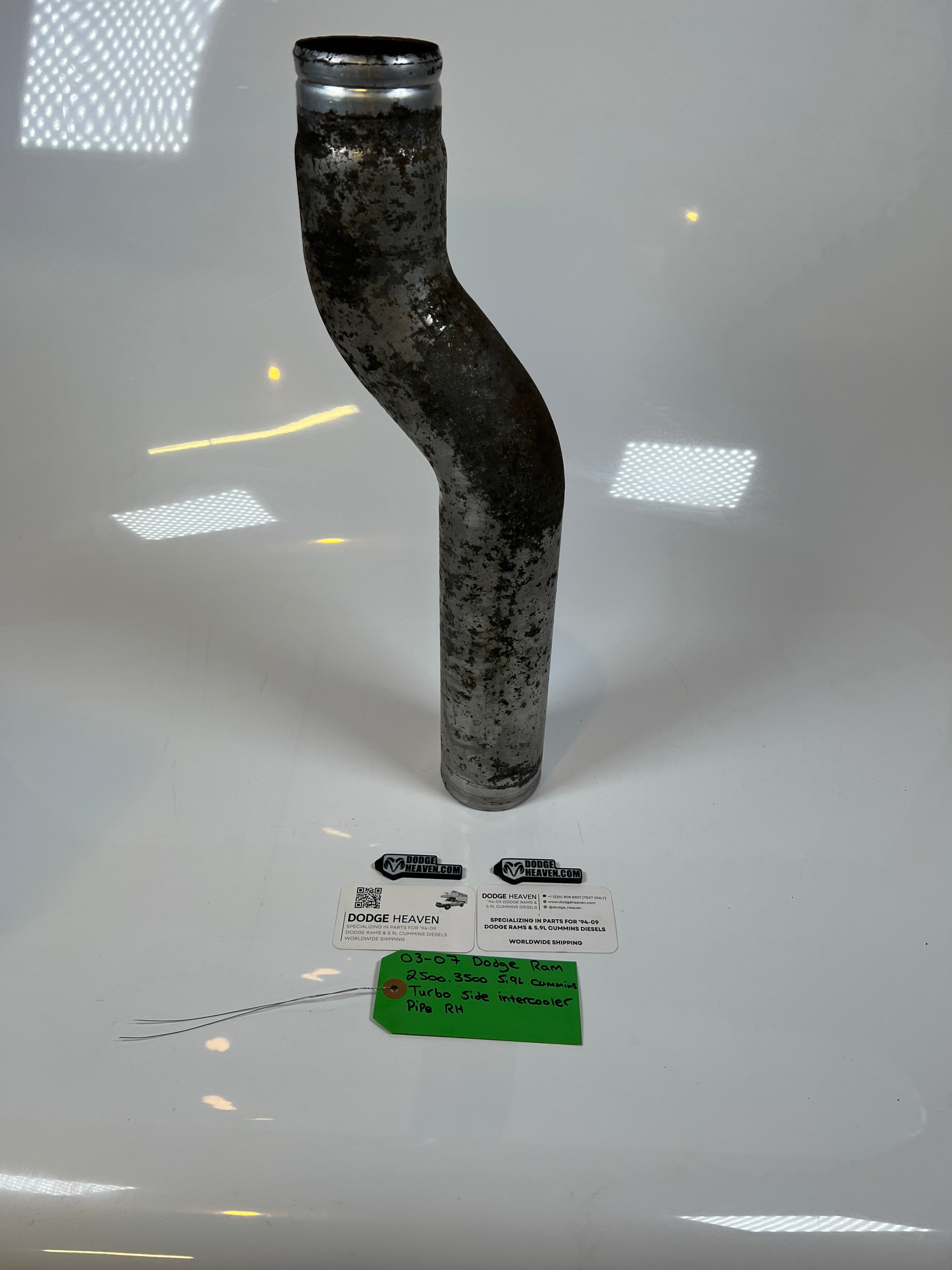2003-2007 Dodge Ram 2500 3500 5.9l Cummins RH Turbo Side Intercooler Pipe