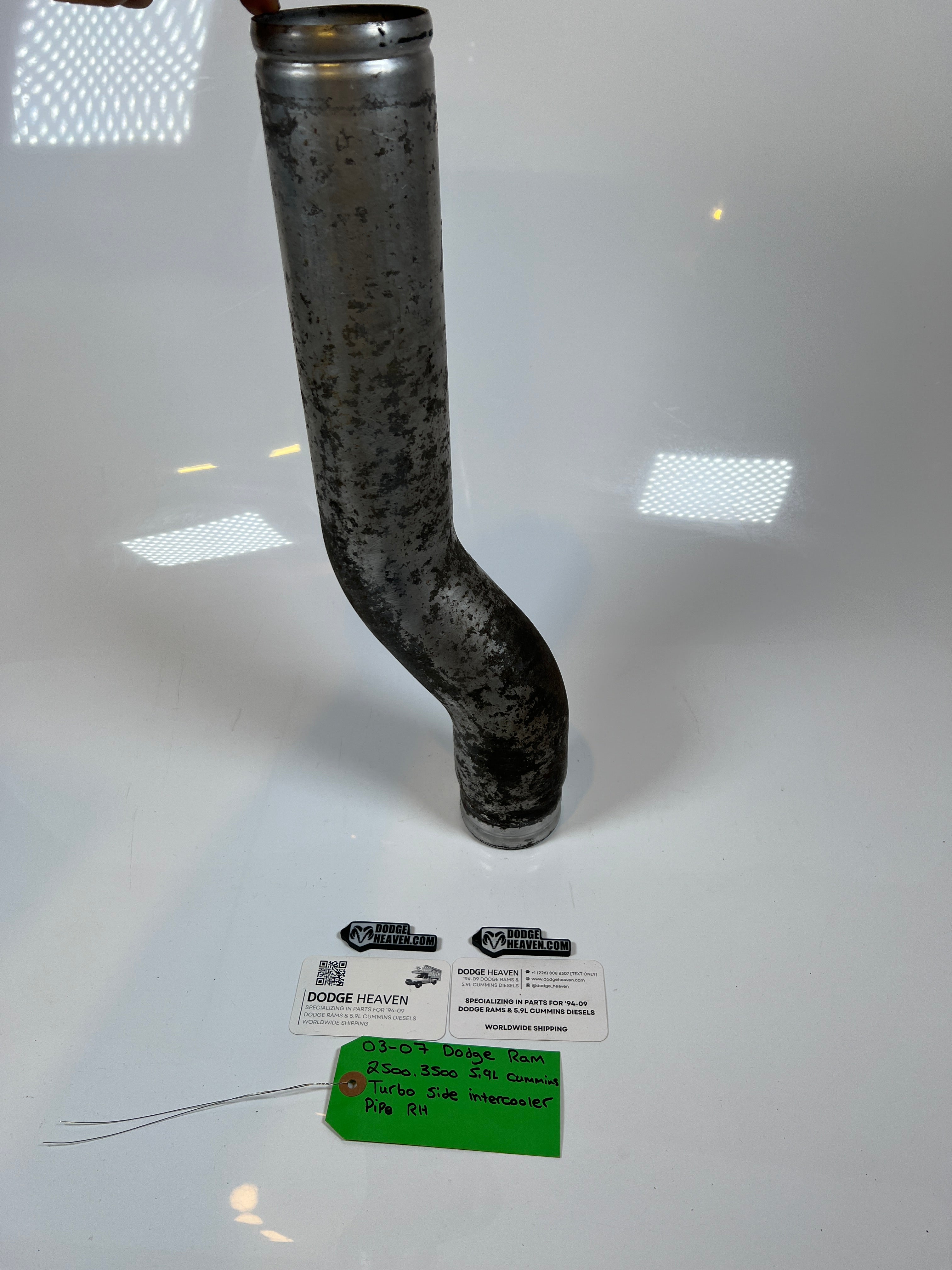 2003-2007 Dodge Ram 2500 3500 5.9l Cummins RH Turbo Side Intercooler Pipe