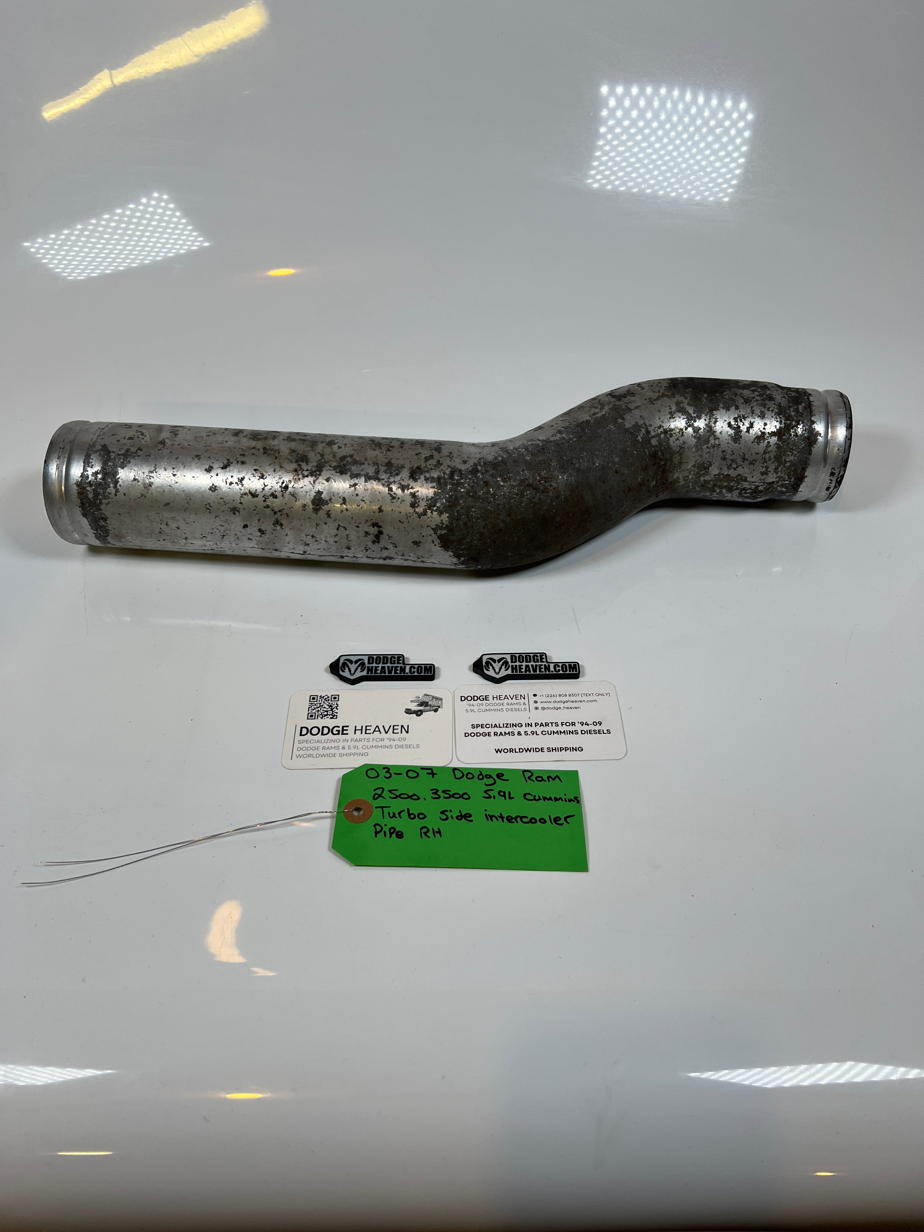 2003-2007 Dodge Ram 2500 3500 5.9l Cummins RH Turbo Side Intercooler Pipe