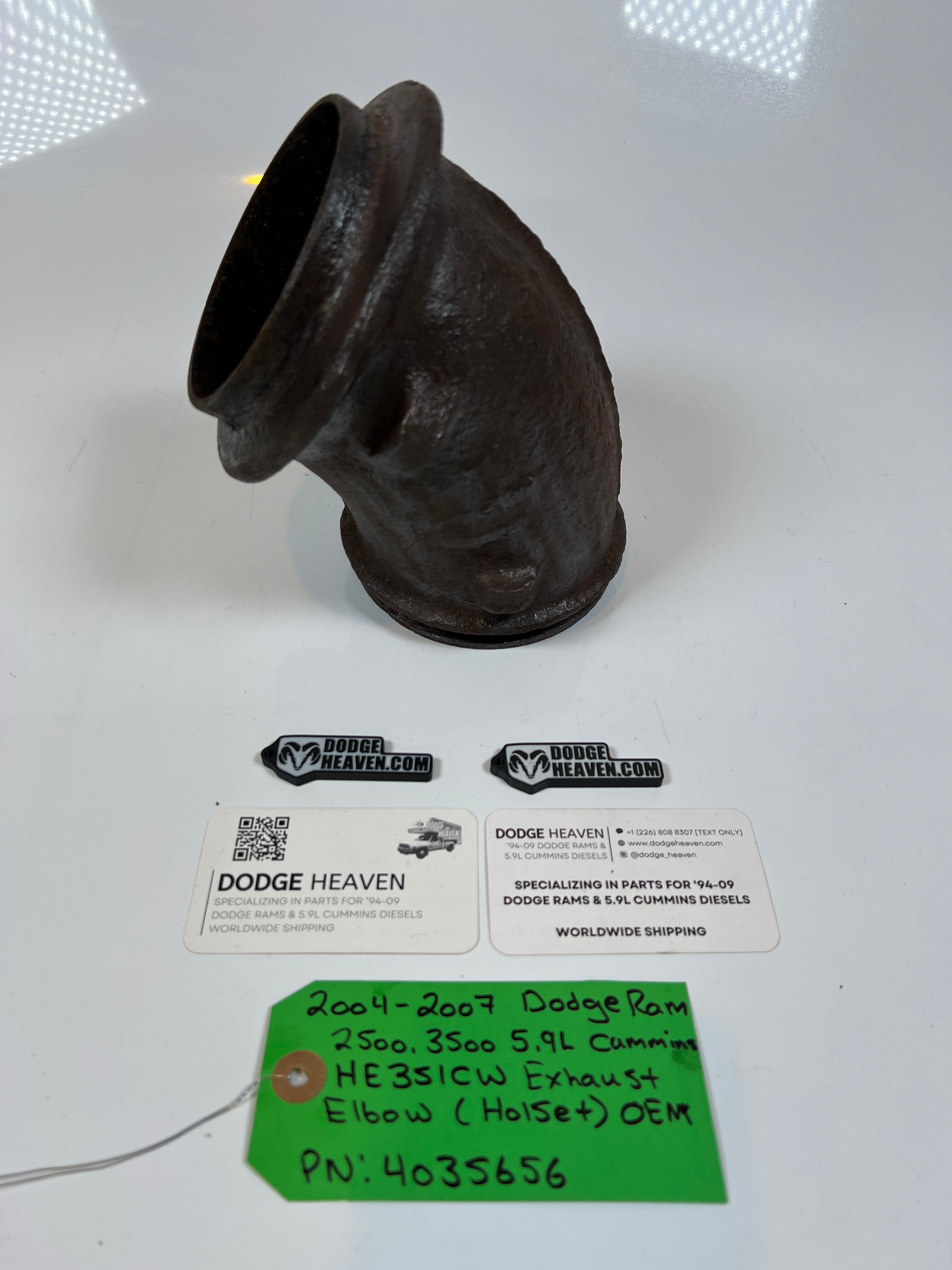 2004.5-2007 Dodge Ram 2500 3500 5.9L Cummins HE351CW Exhaust Elbow