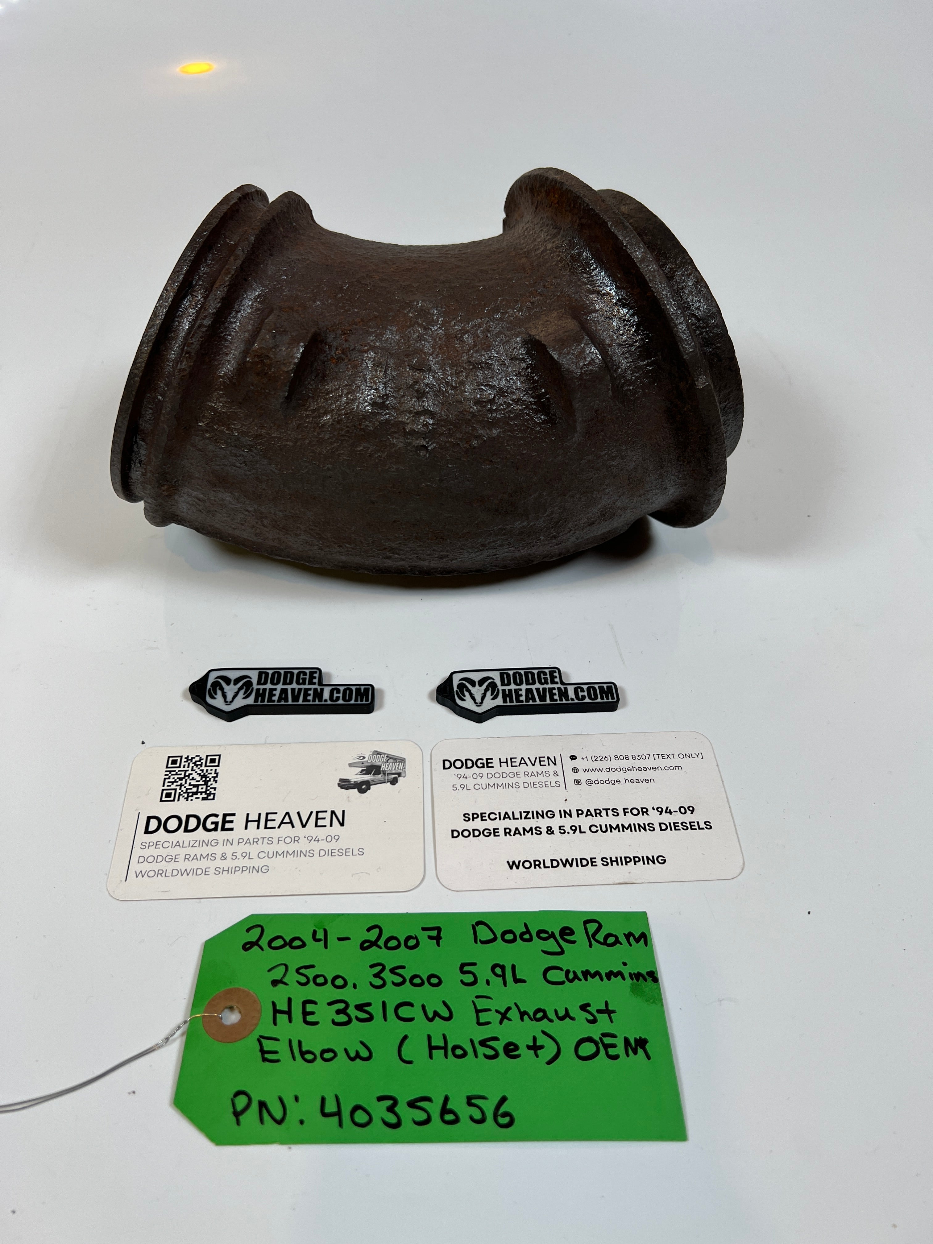 2004.5-2007 Dodge Ram 2500 3500 5.9L Cummins HE351CW Exhaust Elbow