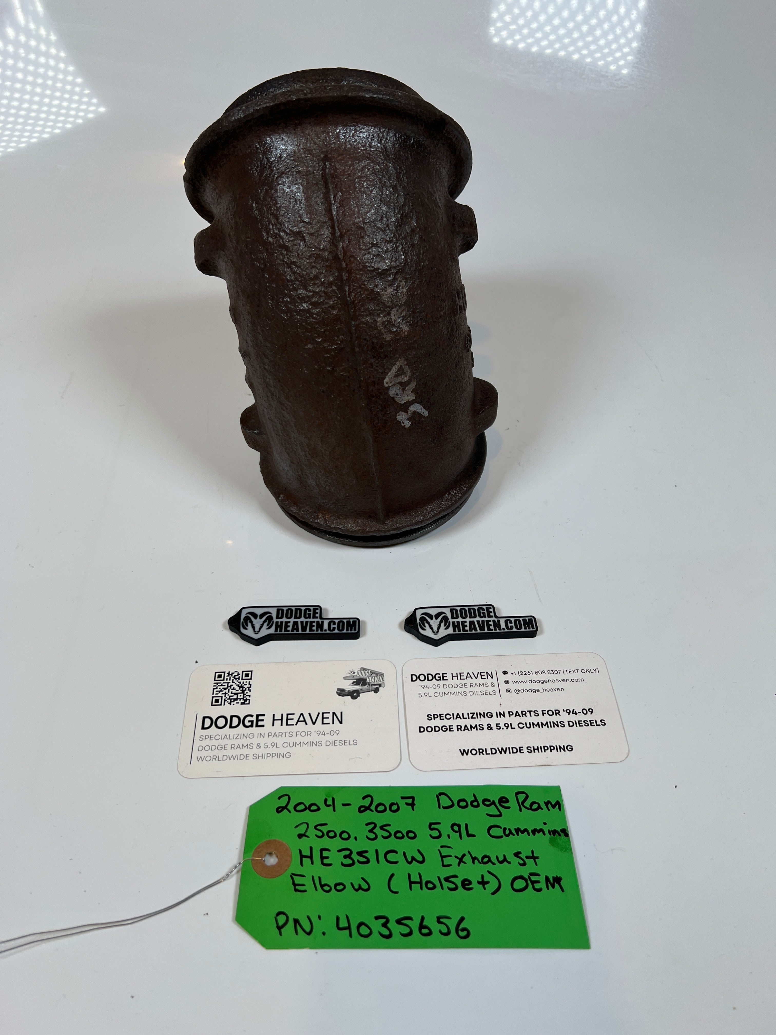 2004.5-2007 Dodge Ram 2500 3500 5.9L Cummins HE351CW Exhaust Elbow