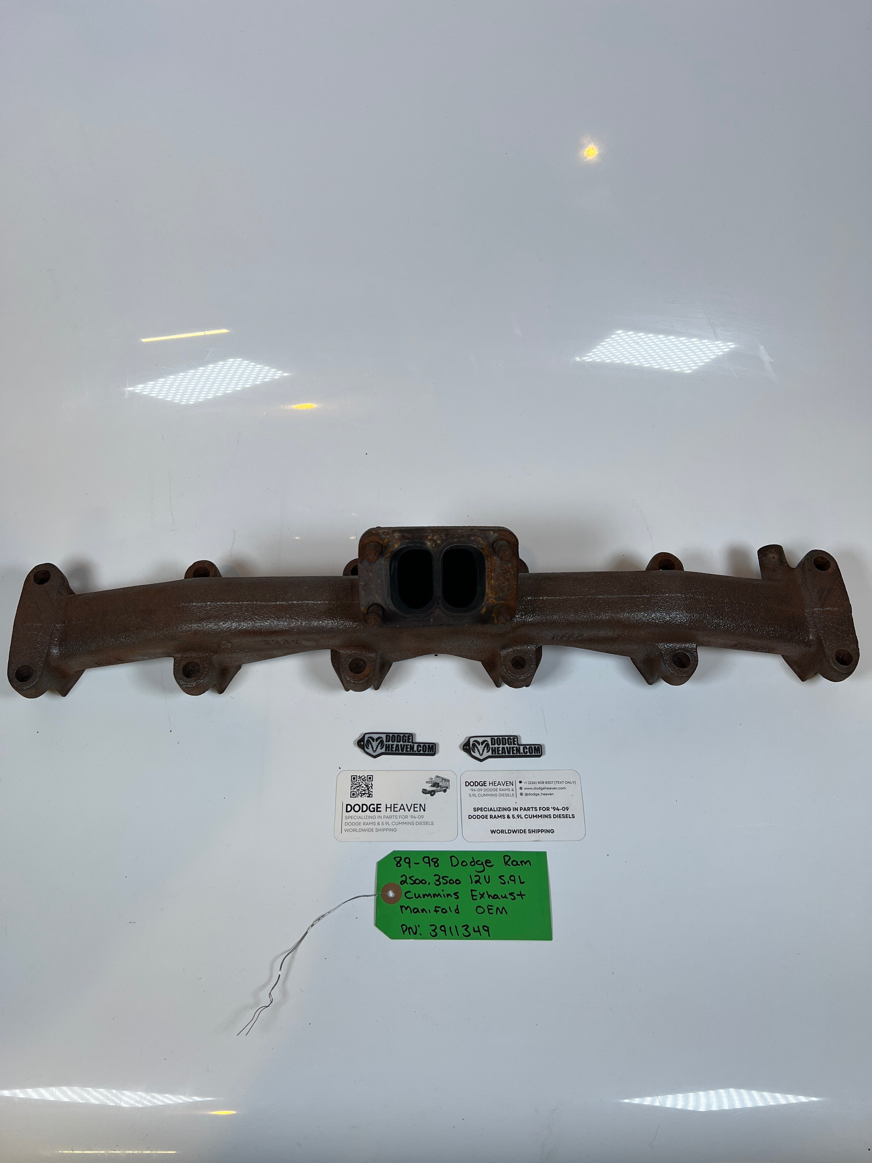 1989-1998 Dodge Ram 2500 3500 12 Valve 5.9L Cummins Exhaust Manifold