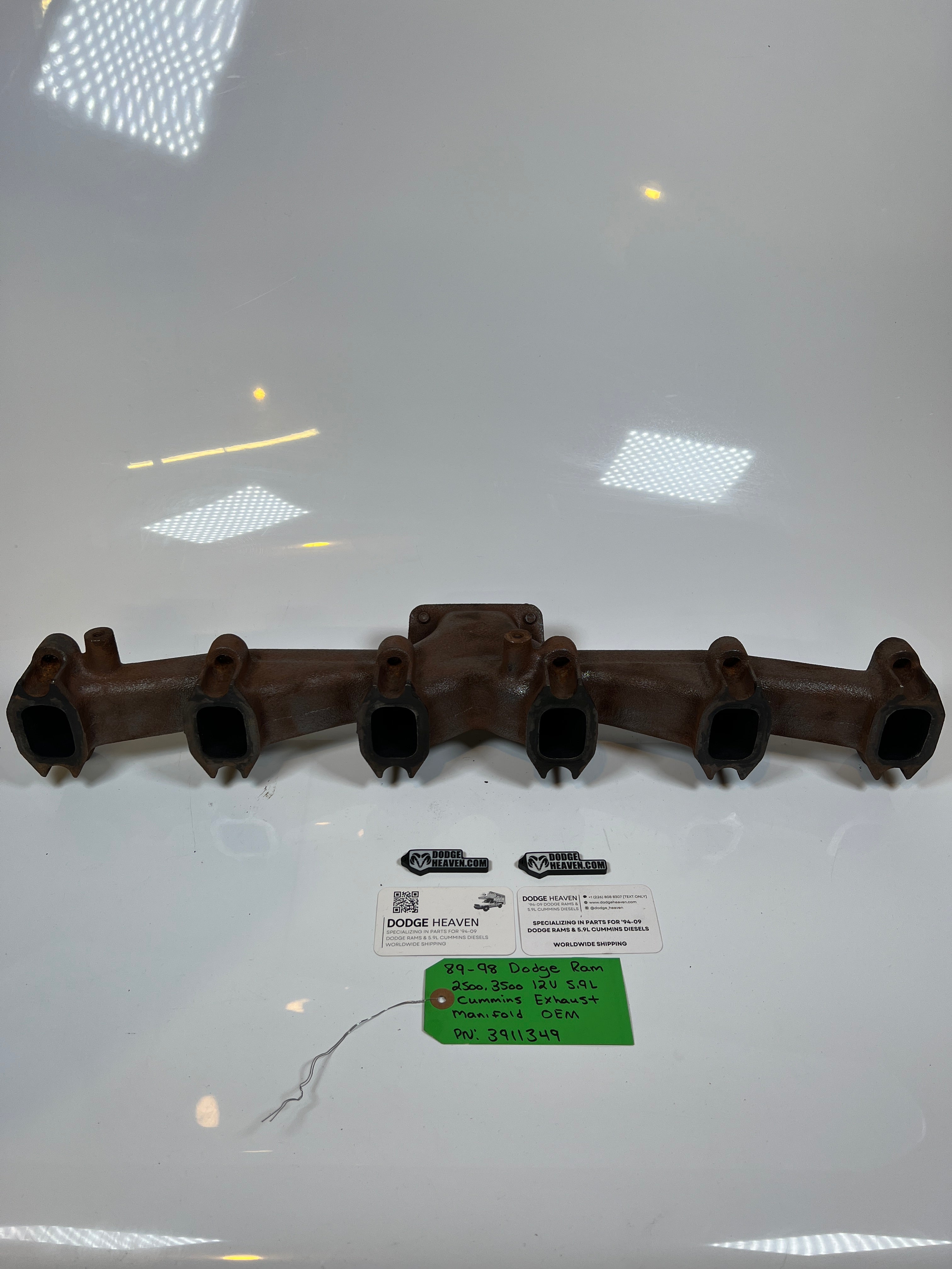 1989-1998 Dodge Ram 2500 3500 12 Valve 5.9L Cummins Exhaust Manifold
