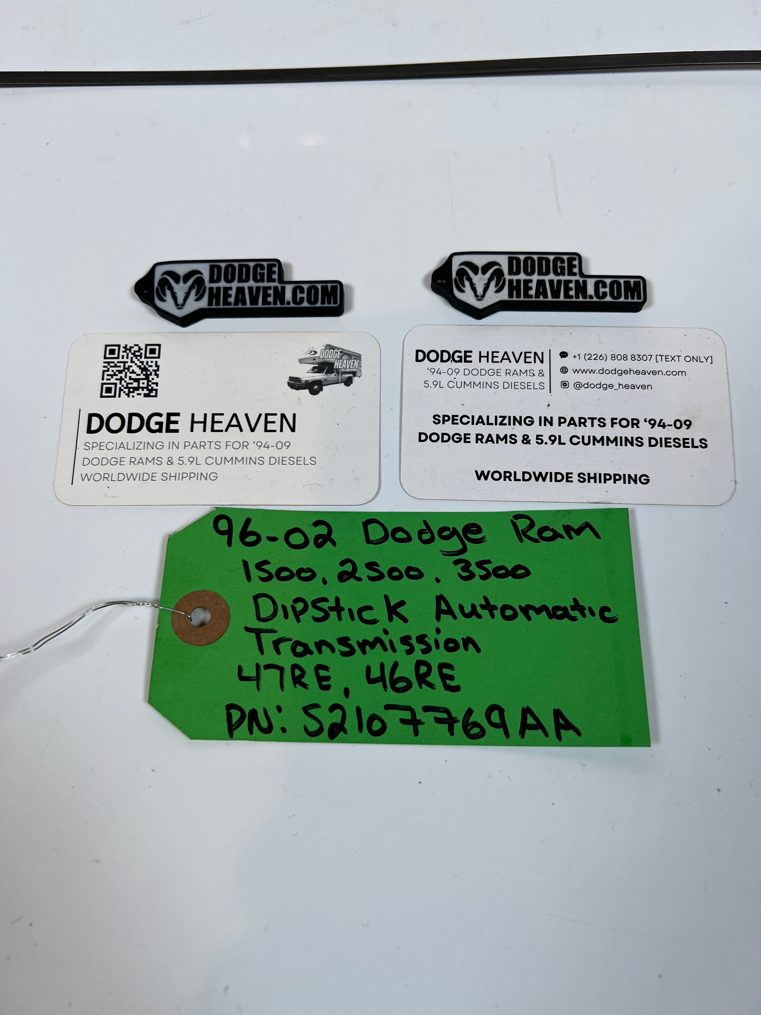 1996-2002 Dodge Ram 1500 2500 3500 47RE 46RE Automatic Transmission Dipstick