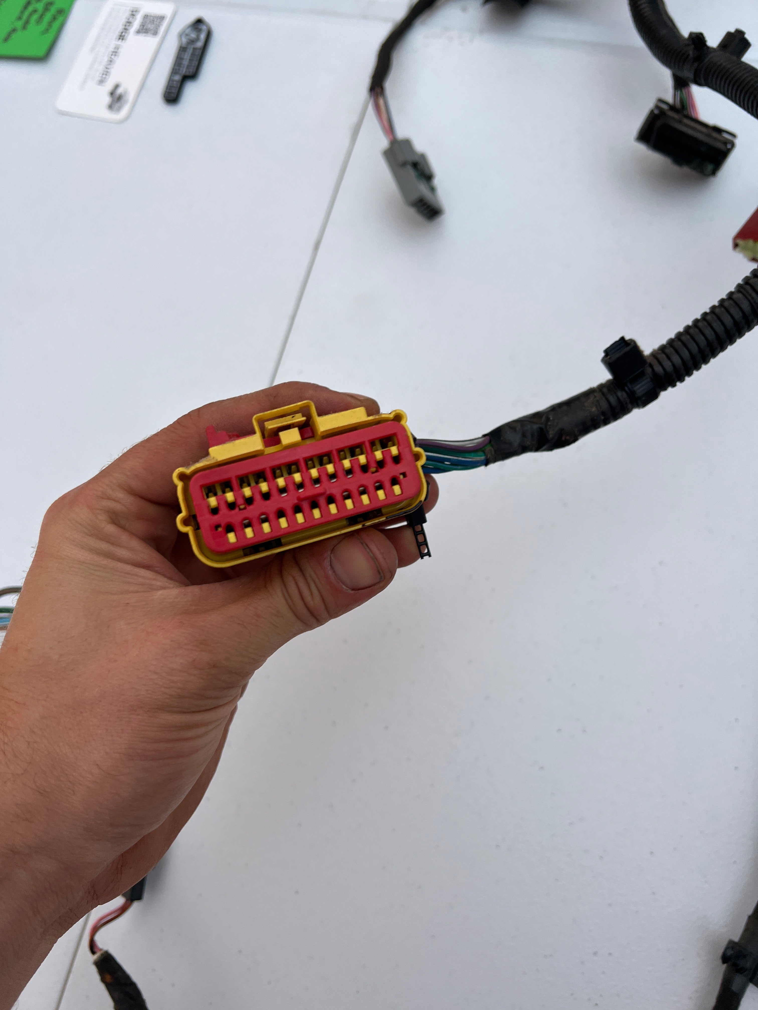 1998-1998 Dodge Ram 1500 2500 3500 Dash Wiring Harness