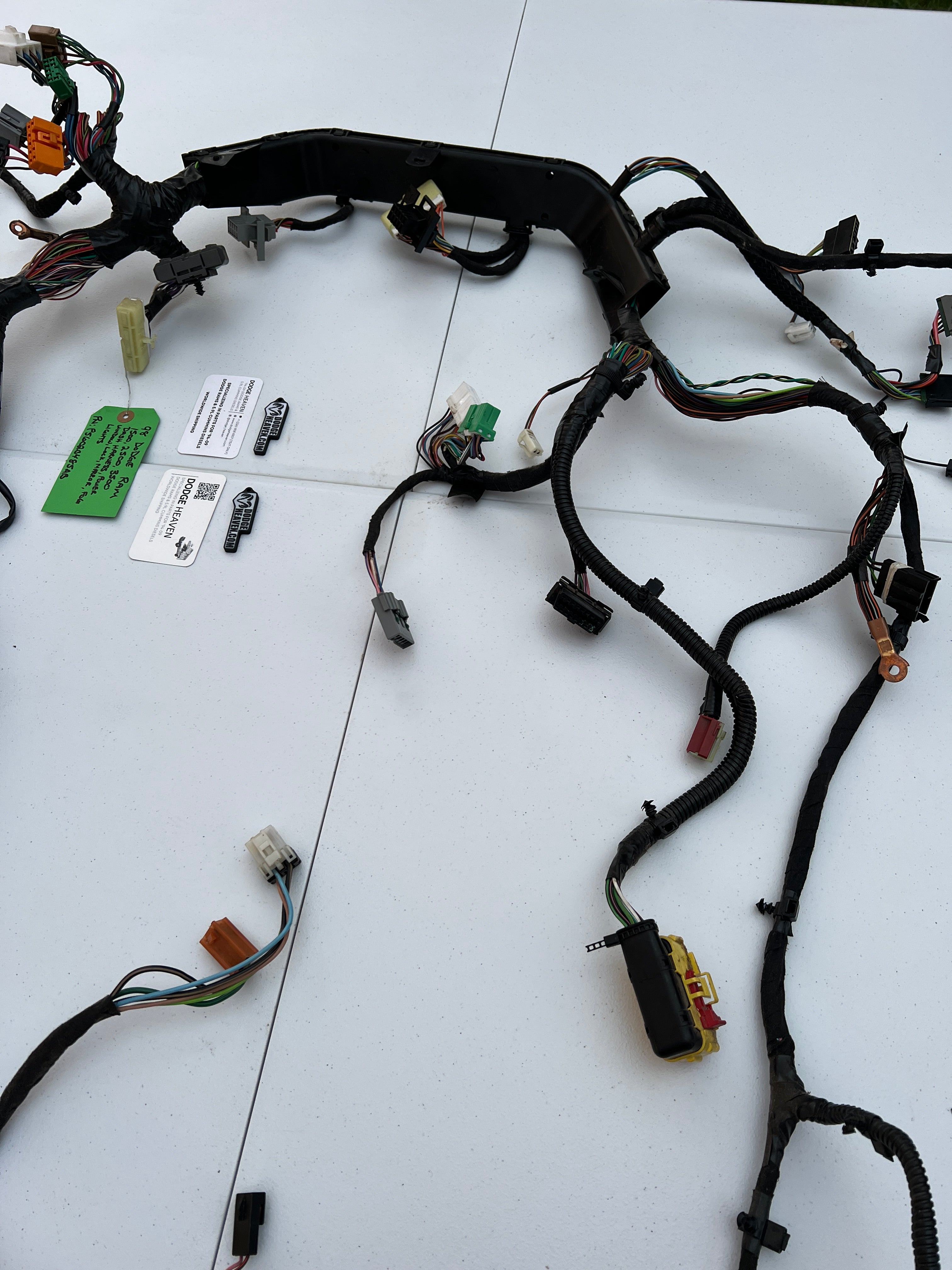 1998-1998 Dodge Ram 1500 2500 3500 Dash Wiring Harness