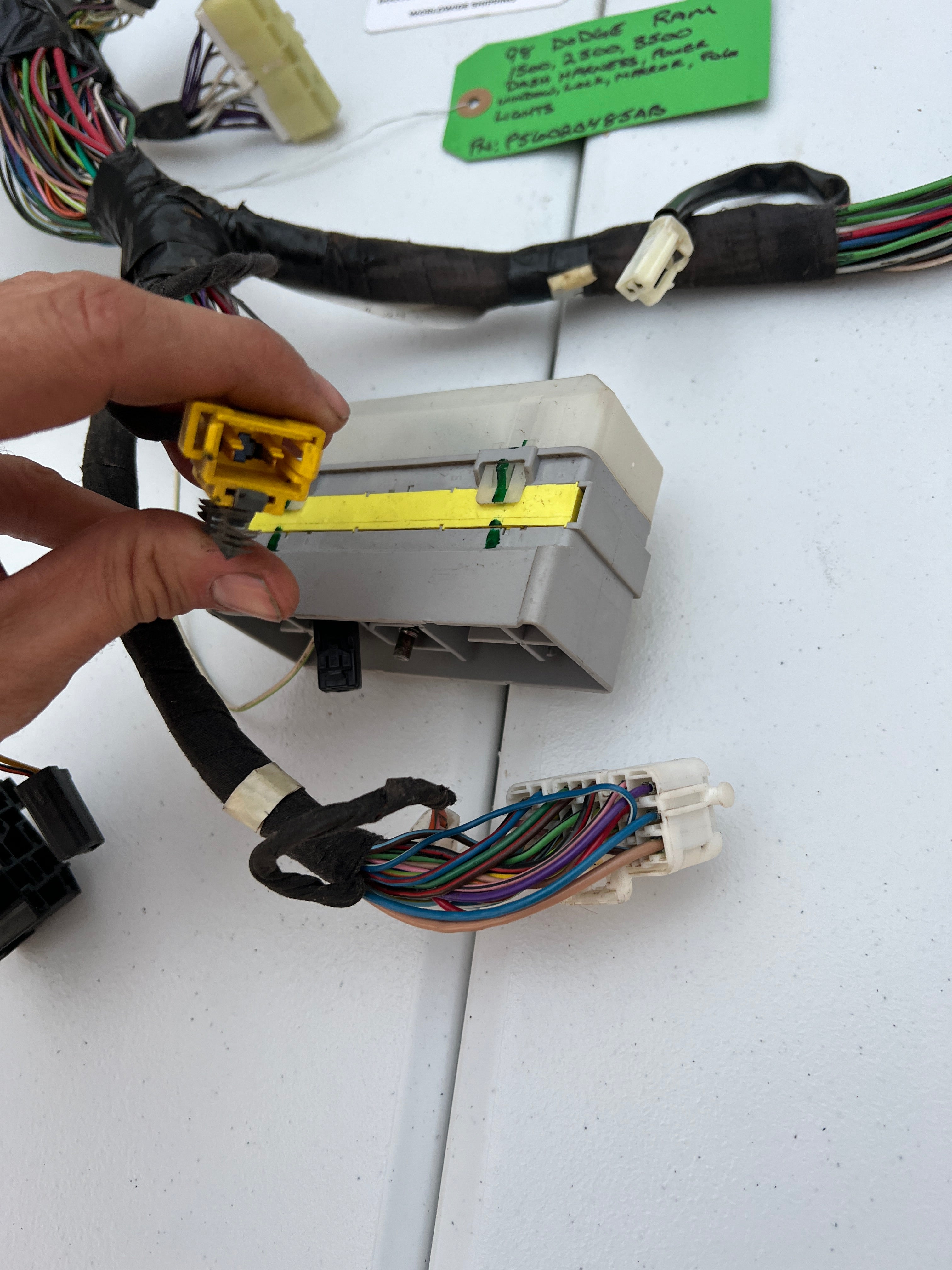 1998-1998 Dodge Ram 1500 2500 3500 Dash Wiring Harness