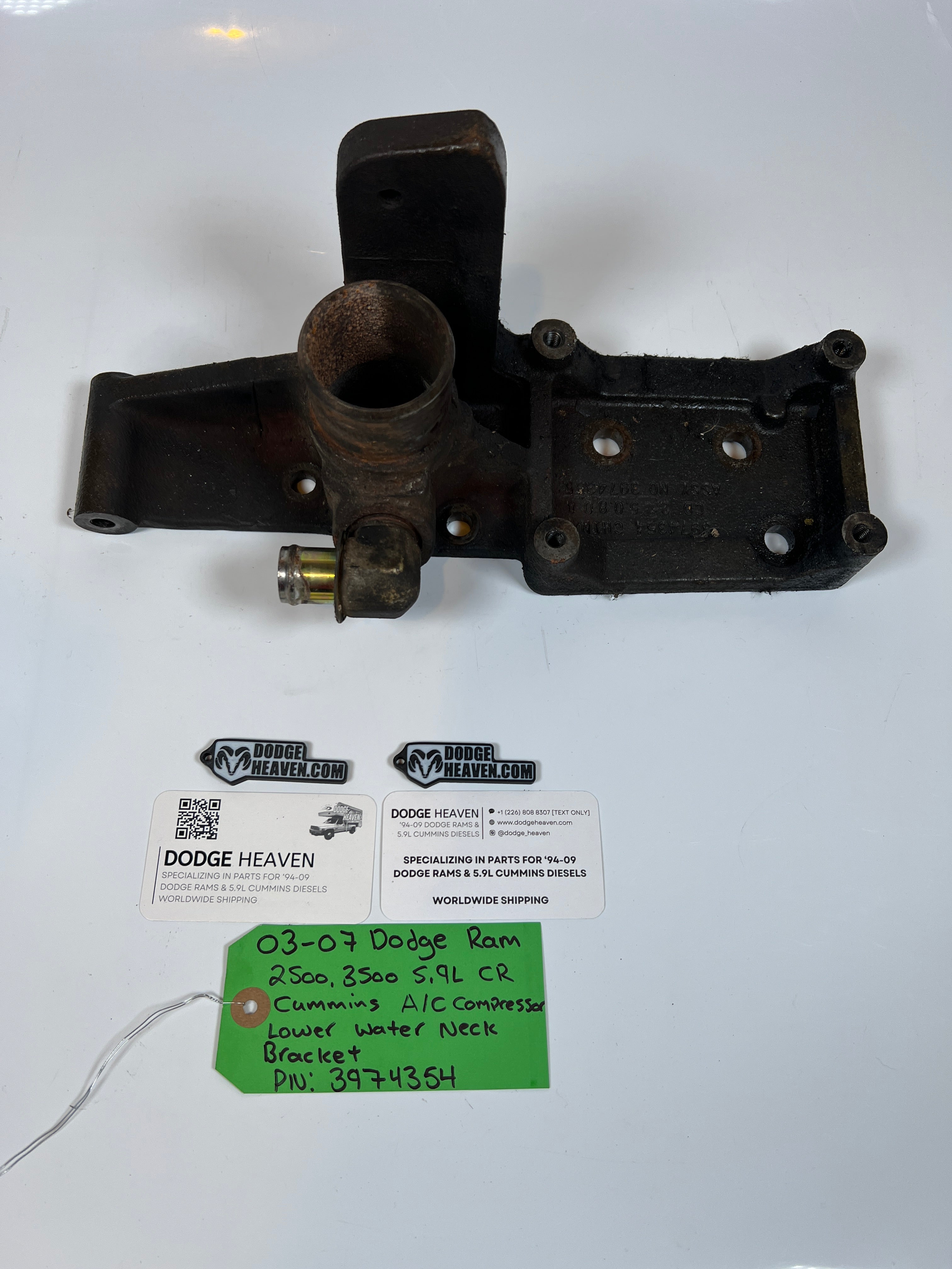 2003-2007 Dodge Ram 2500 3500 5.9L Cummins A/C Compressor Bracket