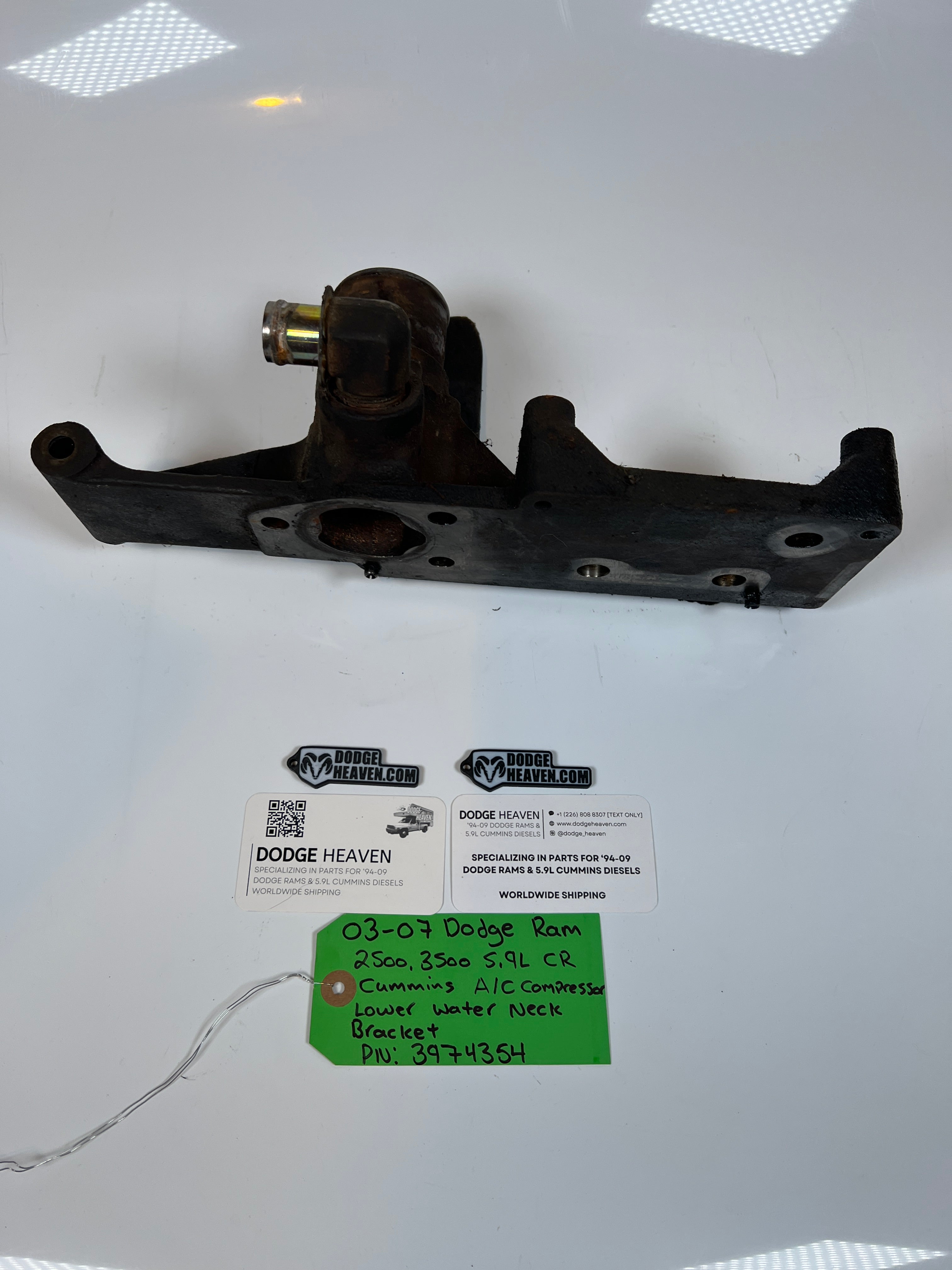 2003-2007 Dodge Ram 2500 3500 5.9L Cummins A/C Compressor Bracket