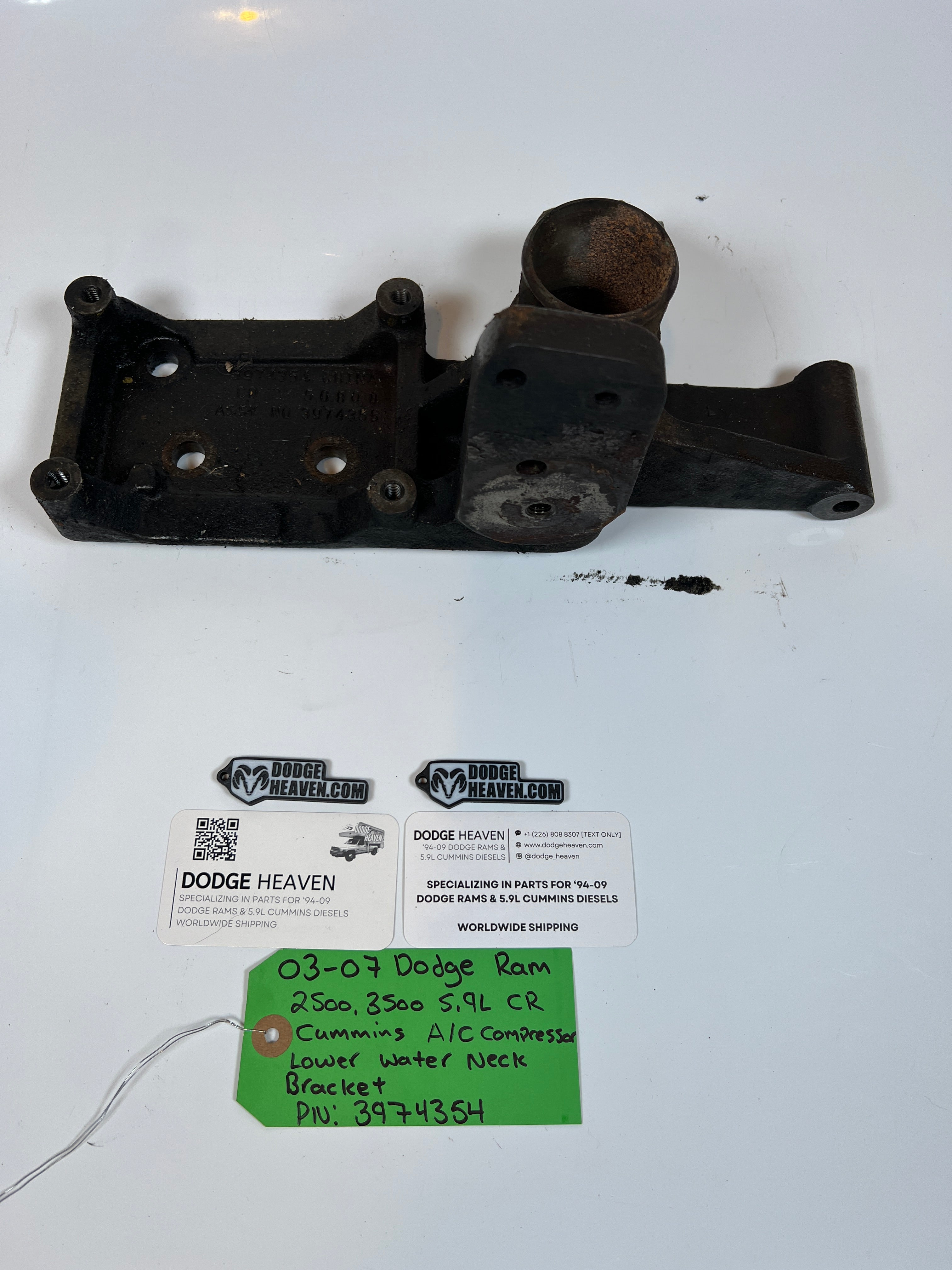 2003-2007 Dodge Ram 2500 3500 5.9L Cummins A/C Compressor Bracket