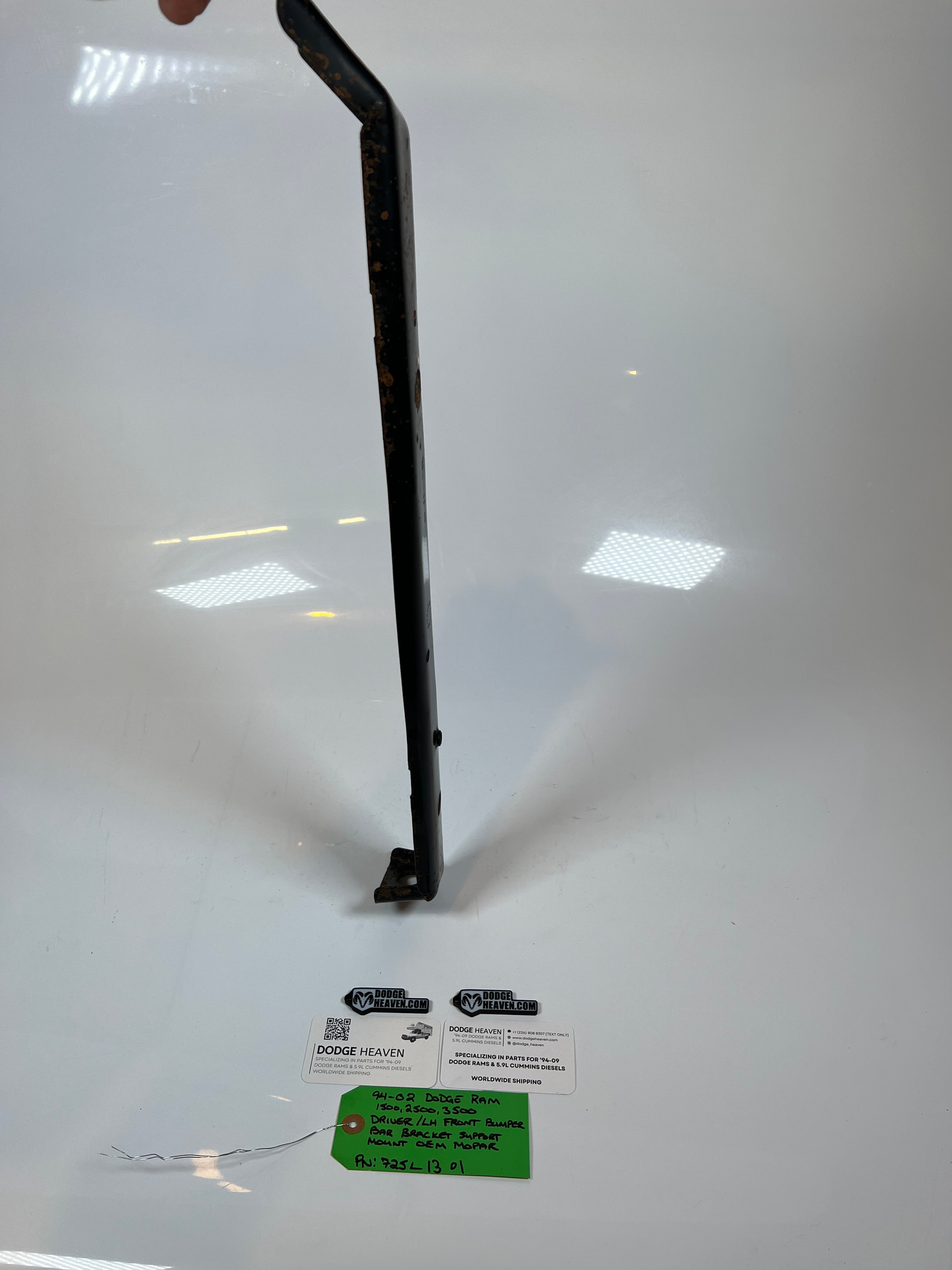 1994-2002 Dodge Ram Front Outer Bumper Support Bracket 1500 2500 3500 Driver