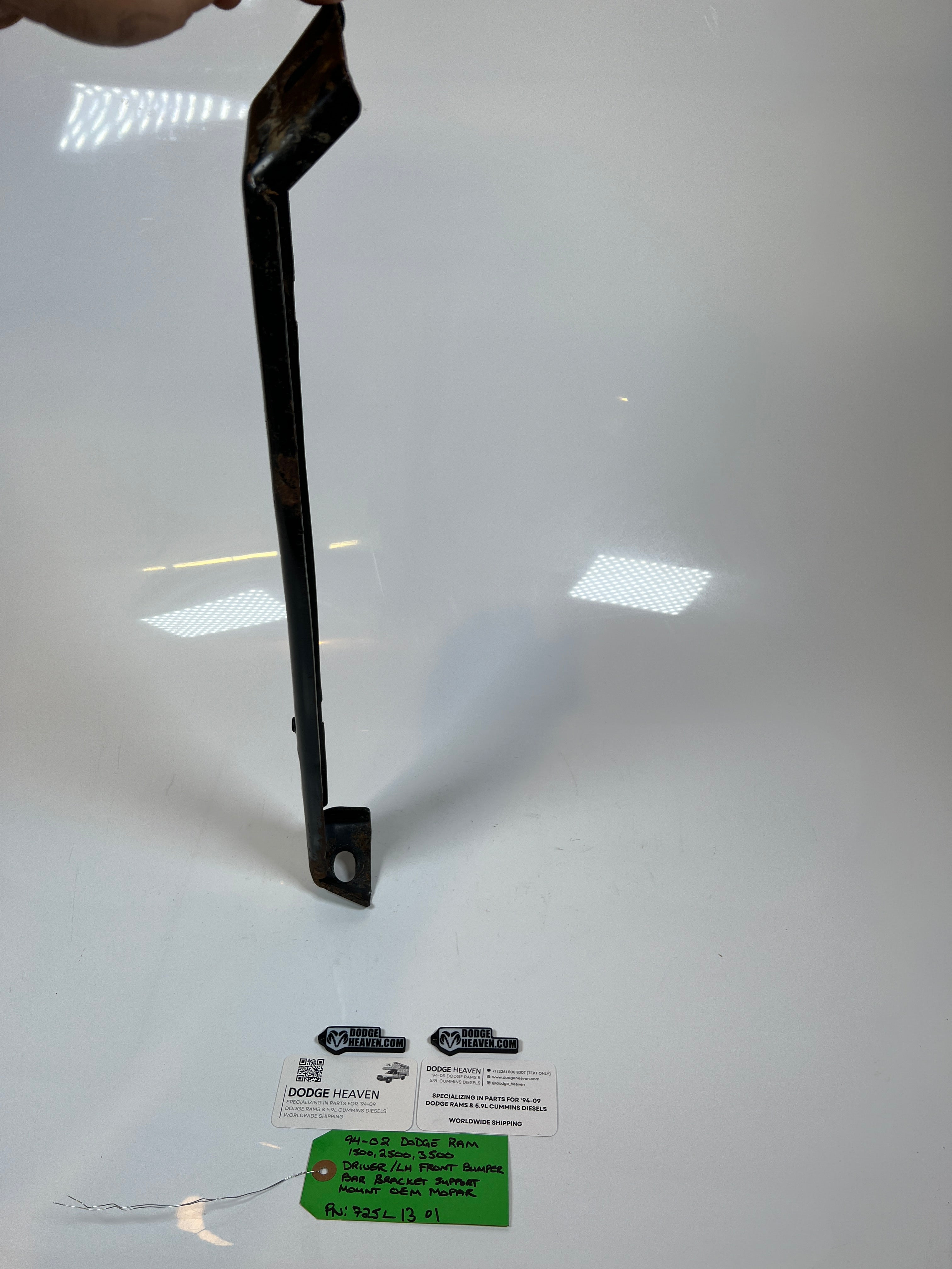 1994-2002 Dodge Ram Front Outer Bumper Support Bracket 1500 2500 3500 Driver