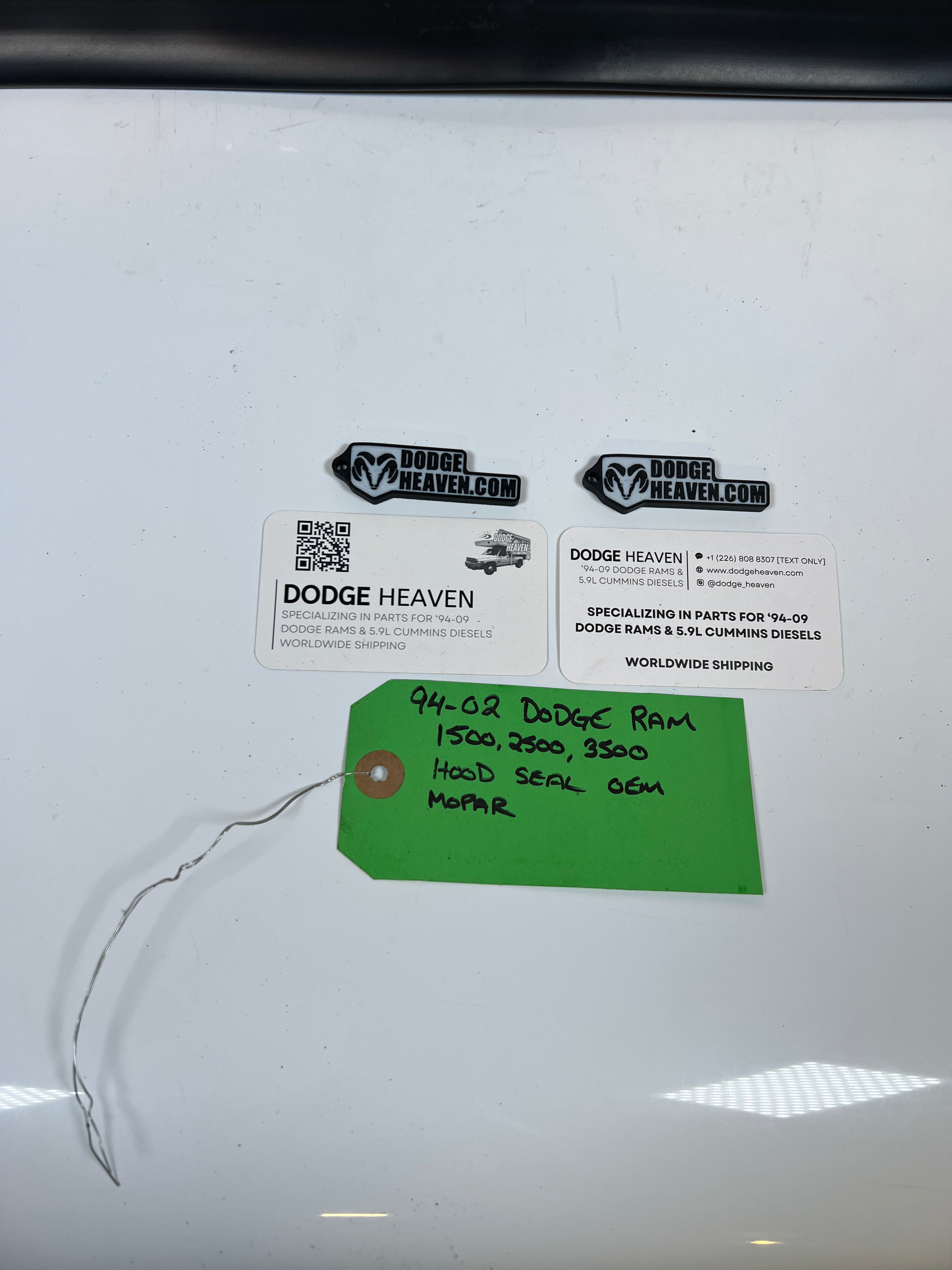 1994-2002 Dodge Ram 1500 2500 3500 Hood / Engine Bay Weather Strip Seal