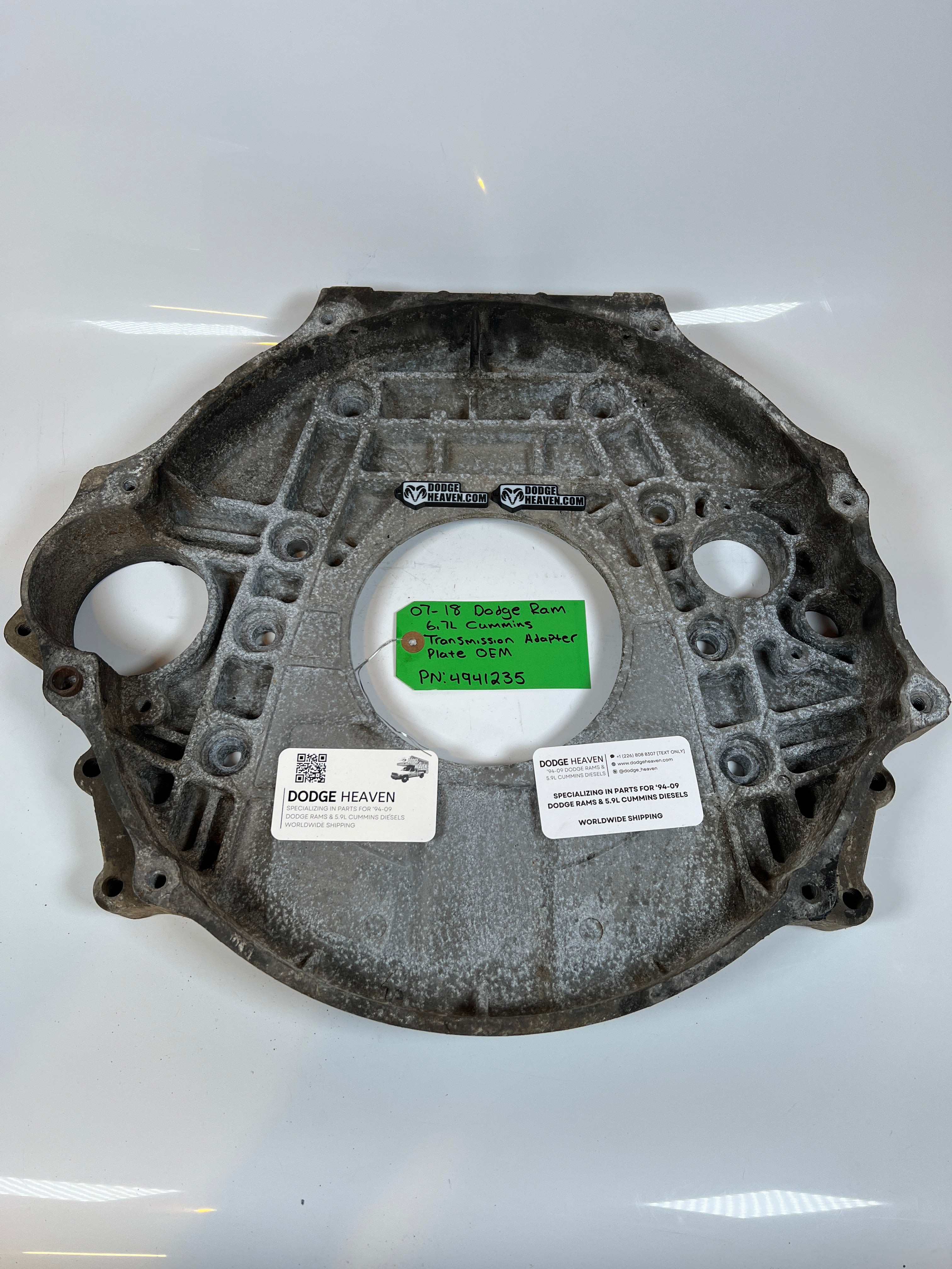 2007-2018 Dodge Ram 6.7L Cummins Transmission Adapter Plate