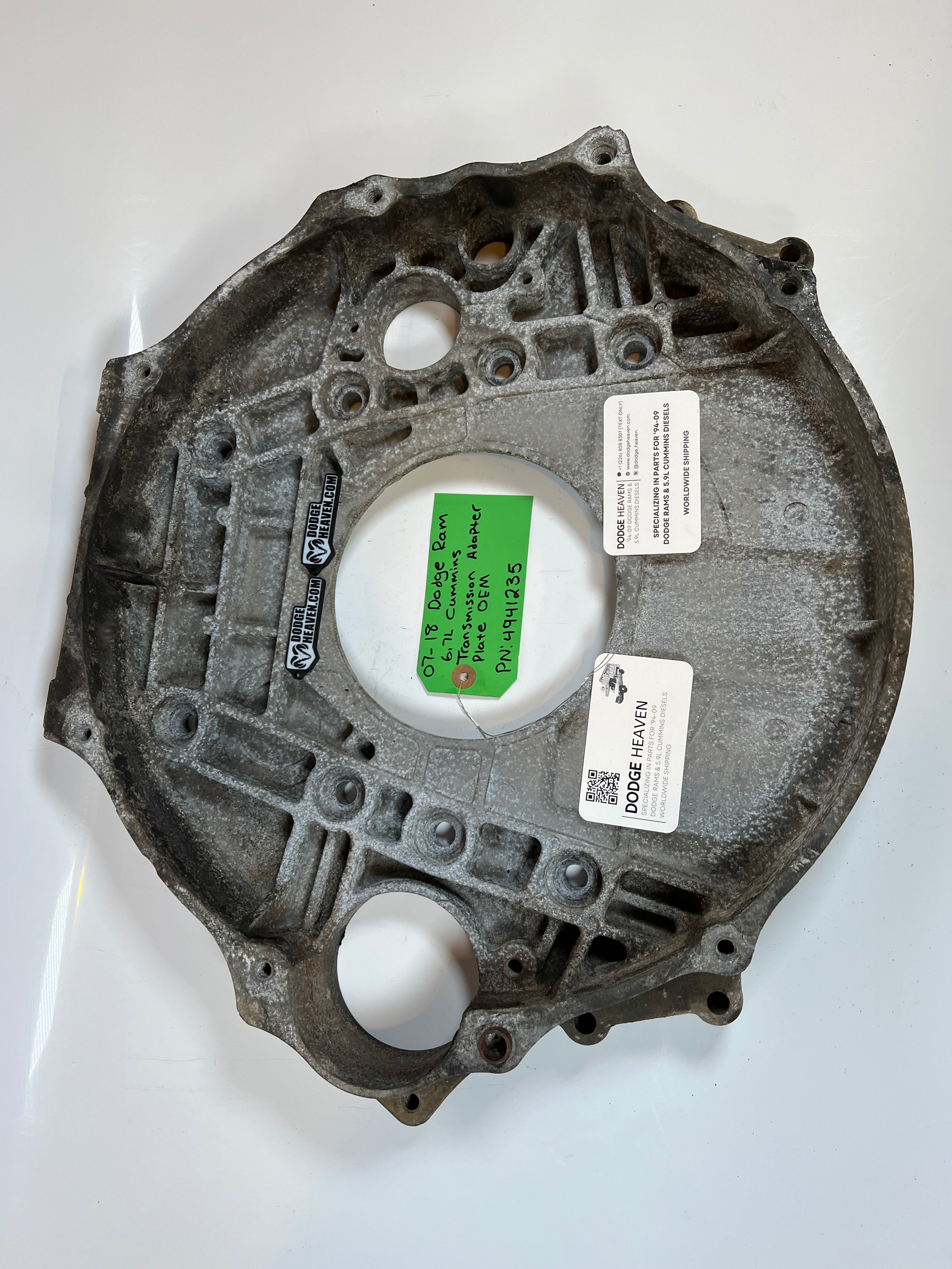 2007-2018 Dodge Ram 6.7L Cummins Transmission Adapter Plate
