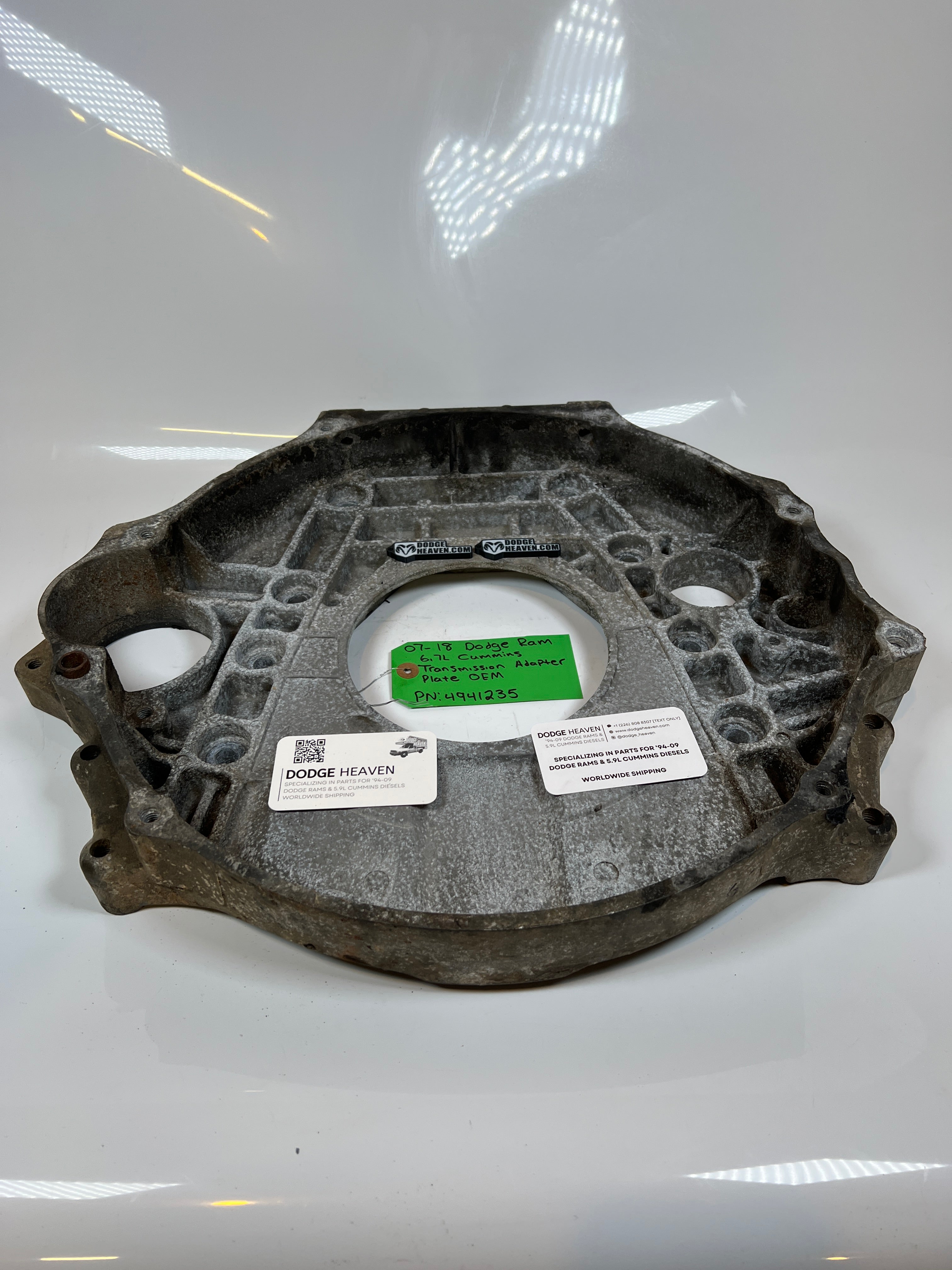 2007-2018 Dodge Ram 6.7L Cummins Transmission Adapter Plate