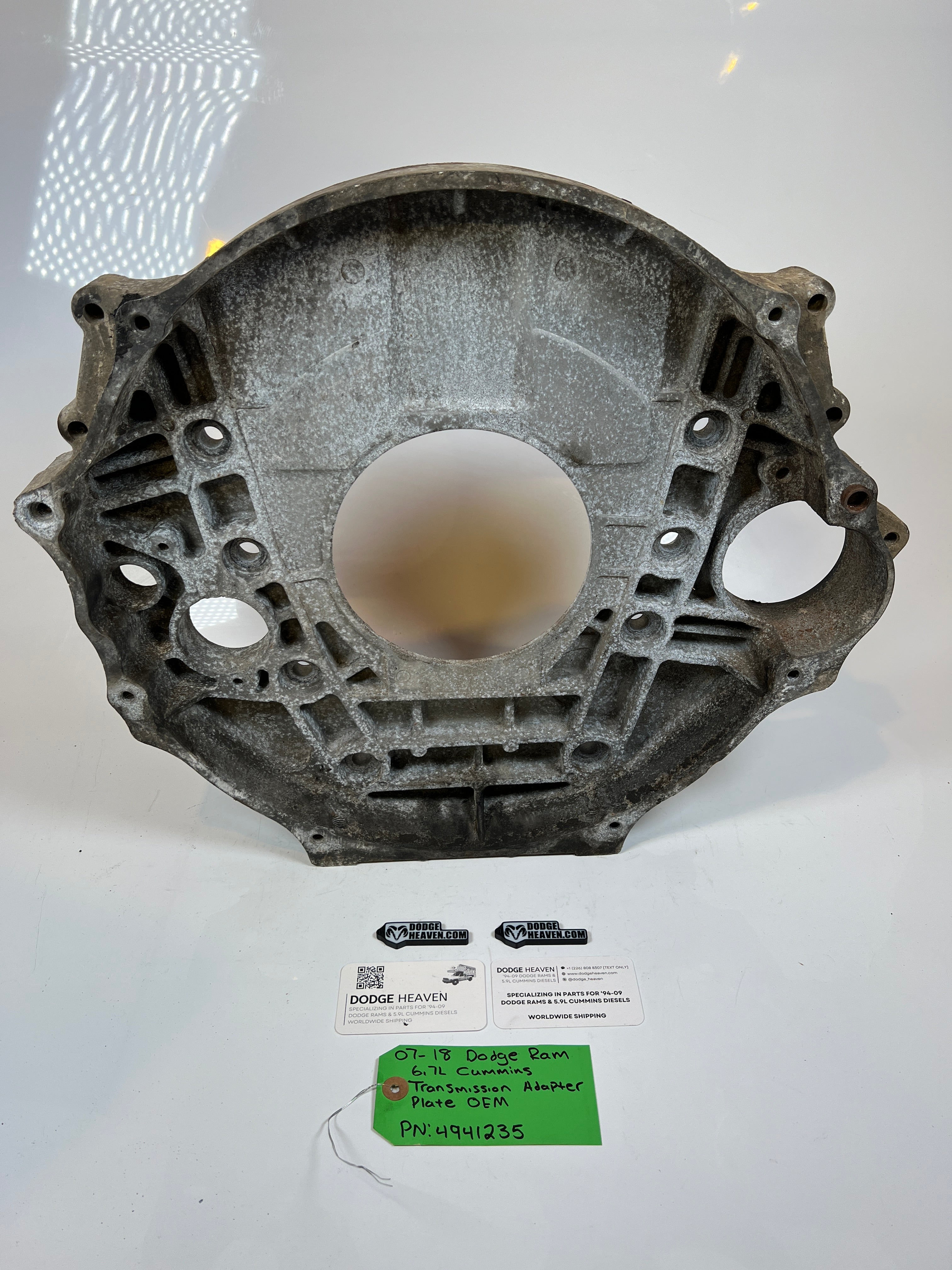 2007-2018 Dodge Ram 6.7L Cummins Transmission Adapter Plate
