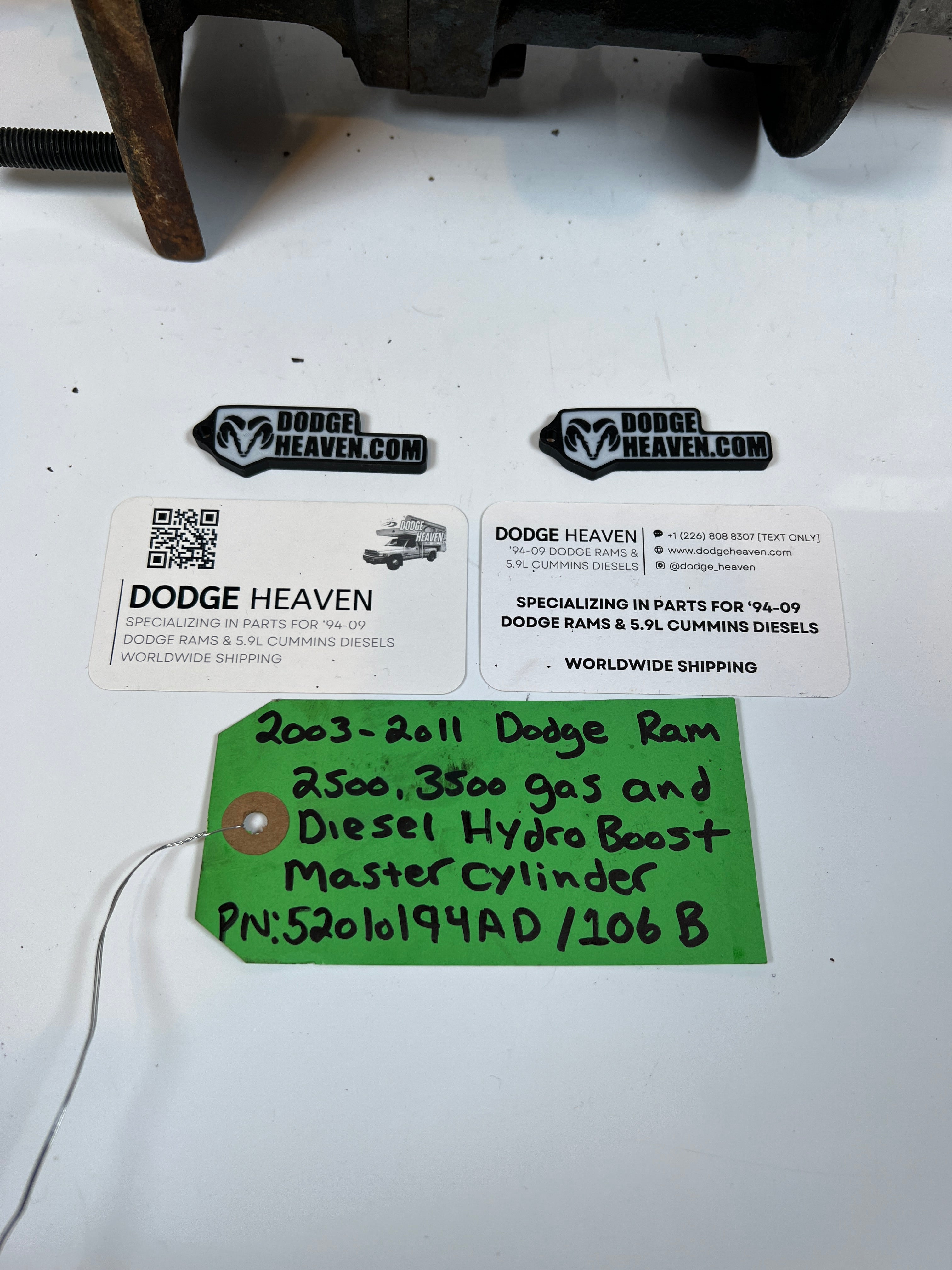 2003-2011 Dodge Ram 2500 3500 Hydro Boost & Master Cylinder