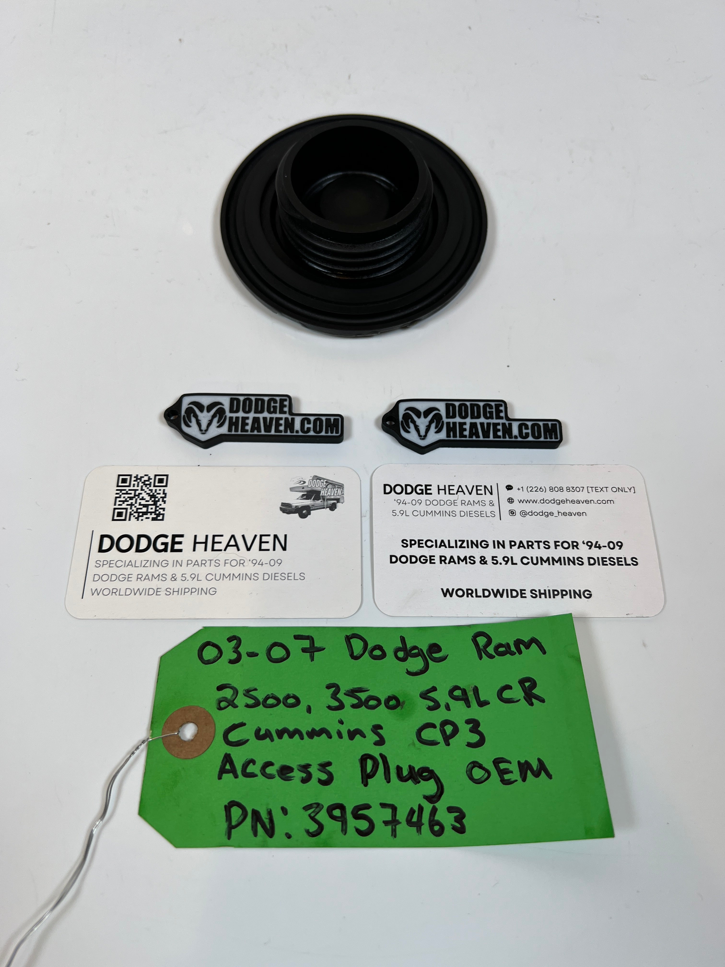 2003-2007 Dodge ram 2500 3500 5.9L Cummins Cp3 Access Plug